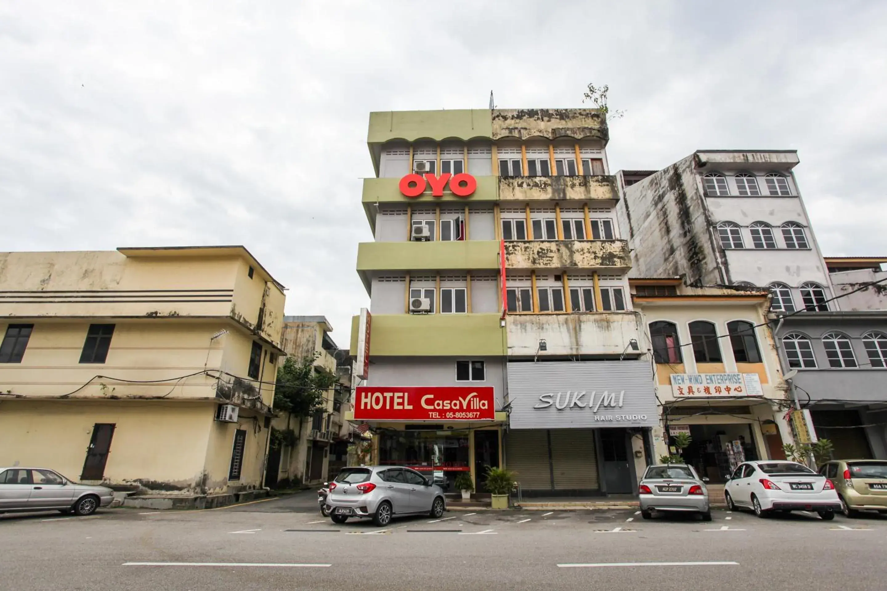 Facade/entrance, Property Building in OYO 89549 Casavilla Hotel (city Centre) Taiping