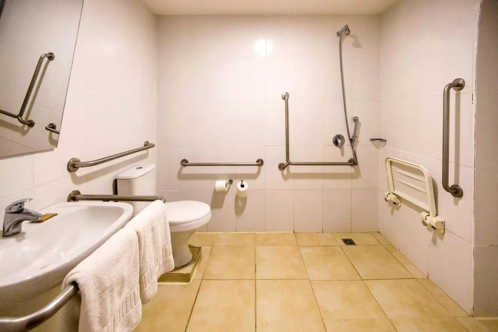 Bathroom in Ibis Budget Maringa