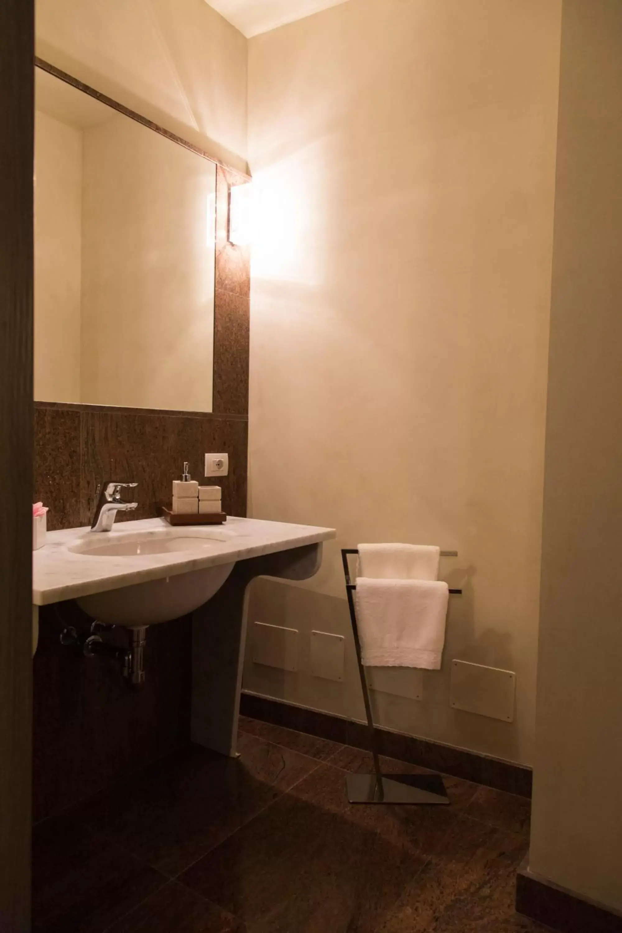 Bathroom in B&B Dimora Delle Donnole Bergamo Alta