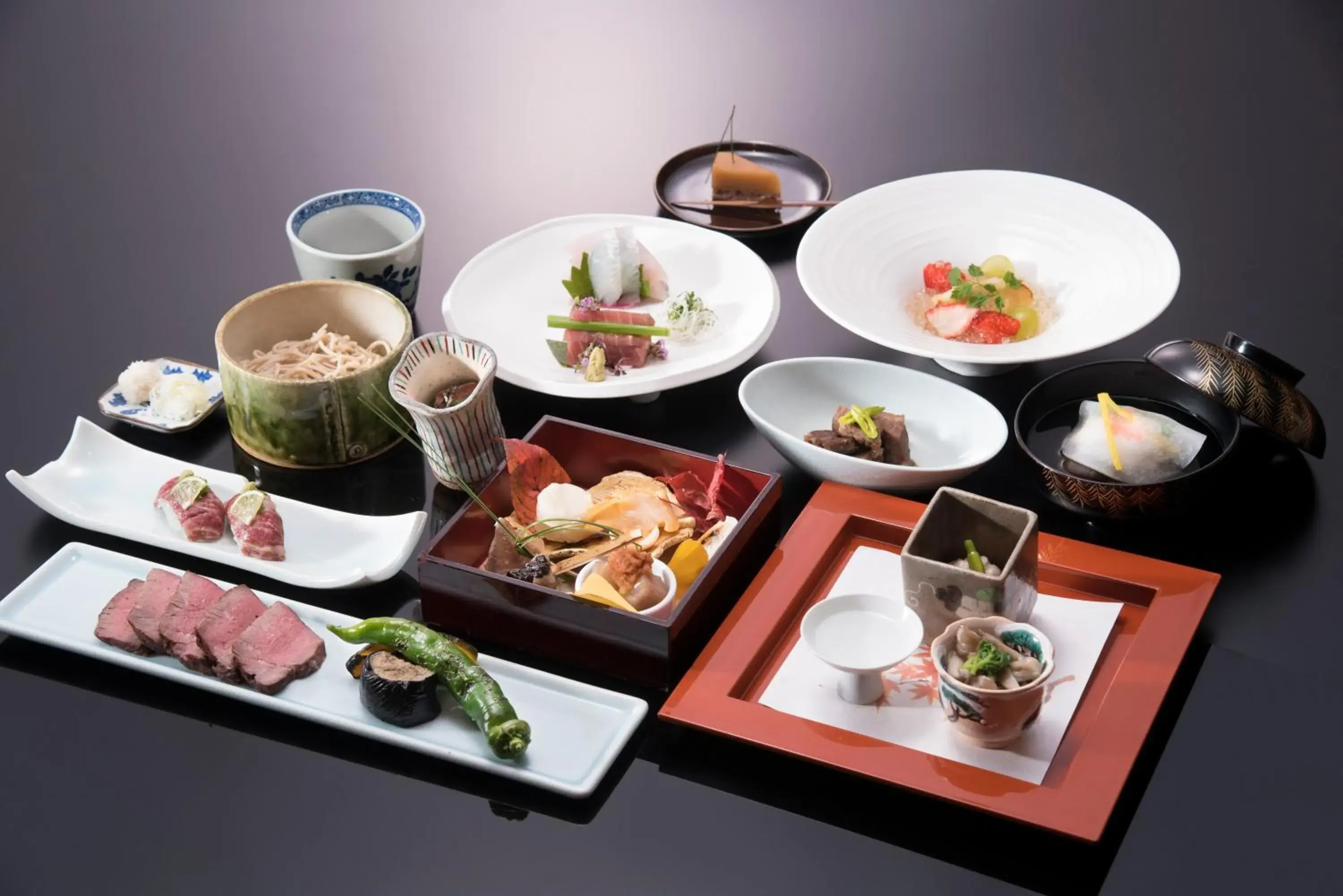 Food close-up in Myojinkan Ryokan