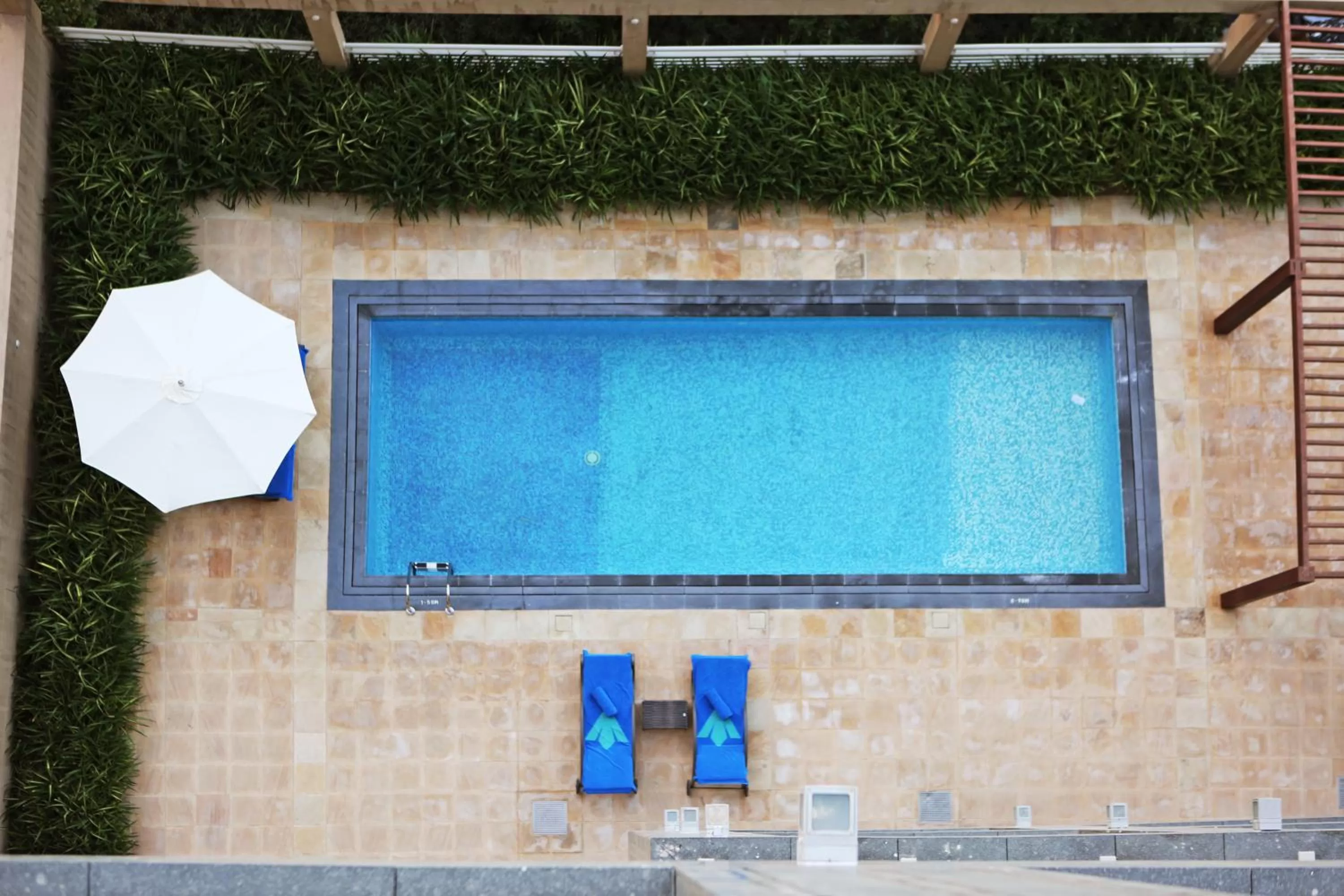 Pool View in Rixos The Palm Luxury Suite Collection - Ultra All Inclusive