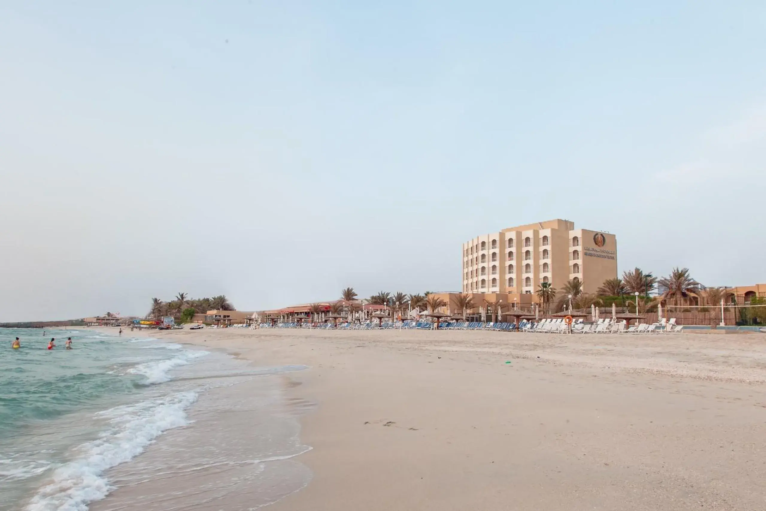 Beach in Sharjah Carlton Hotel
