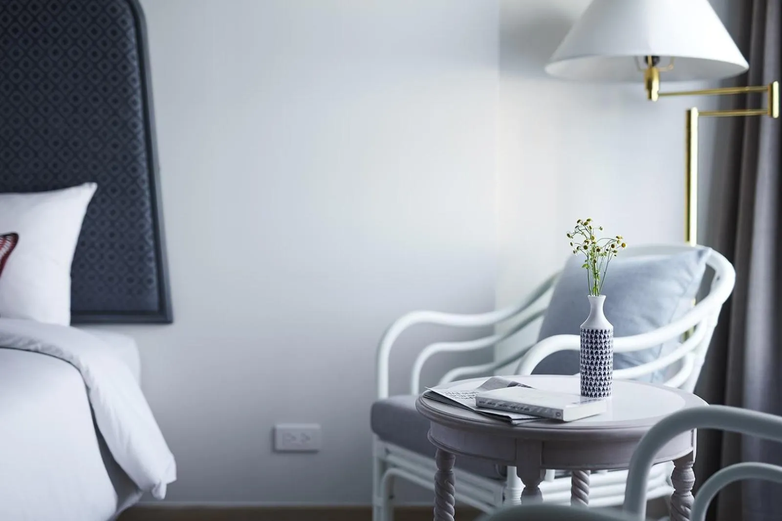 Decorative detail in 56 Surawong Hotel Bangkok