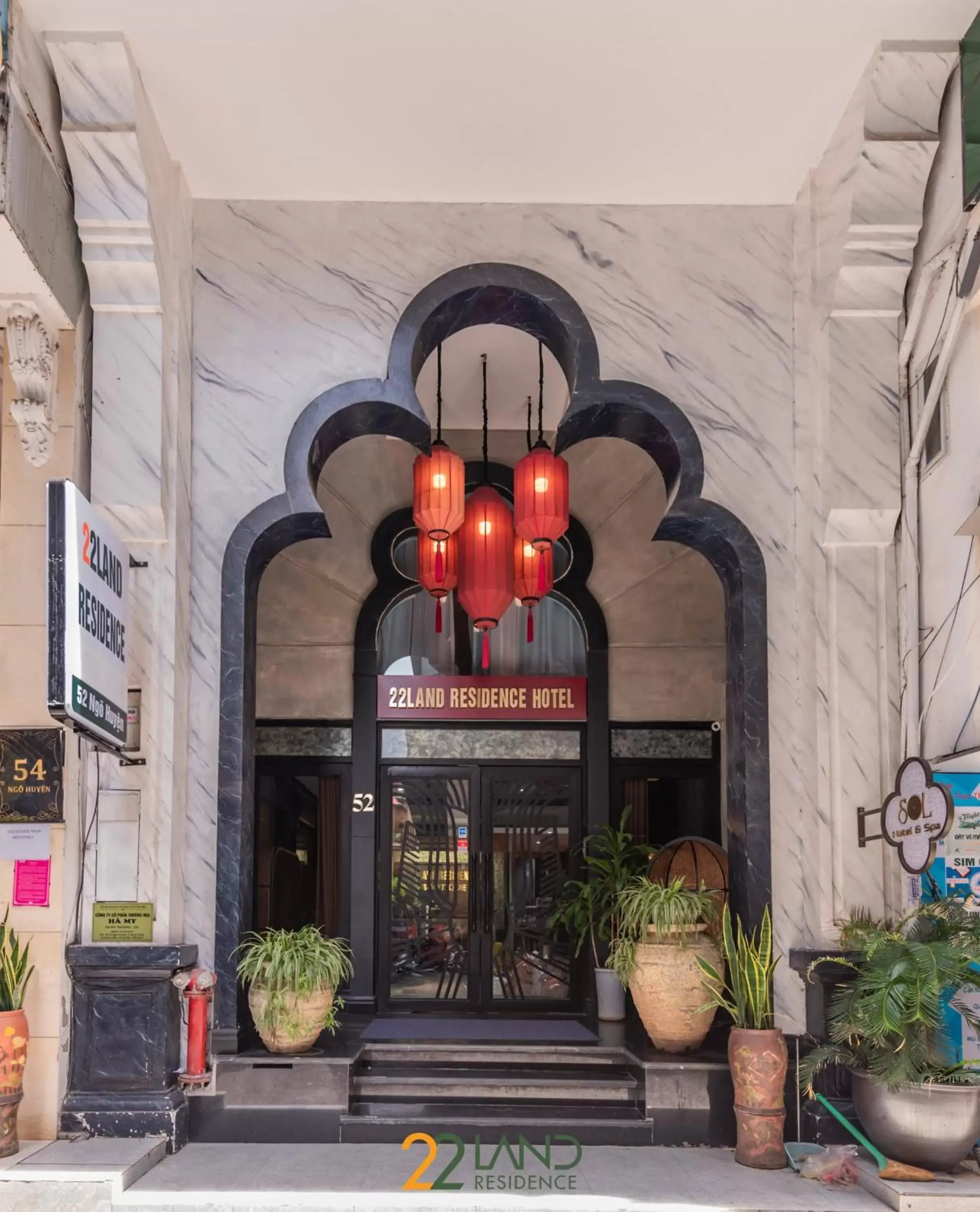 Property building in 22Land Residence Hotel & Spa 52 Ngo Huyen Property building in 22Land Residence Hotel & Spa 52 Ngo Huyen