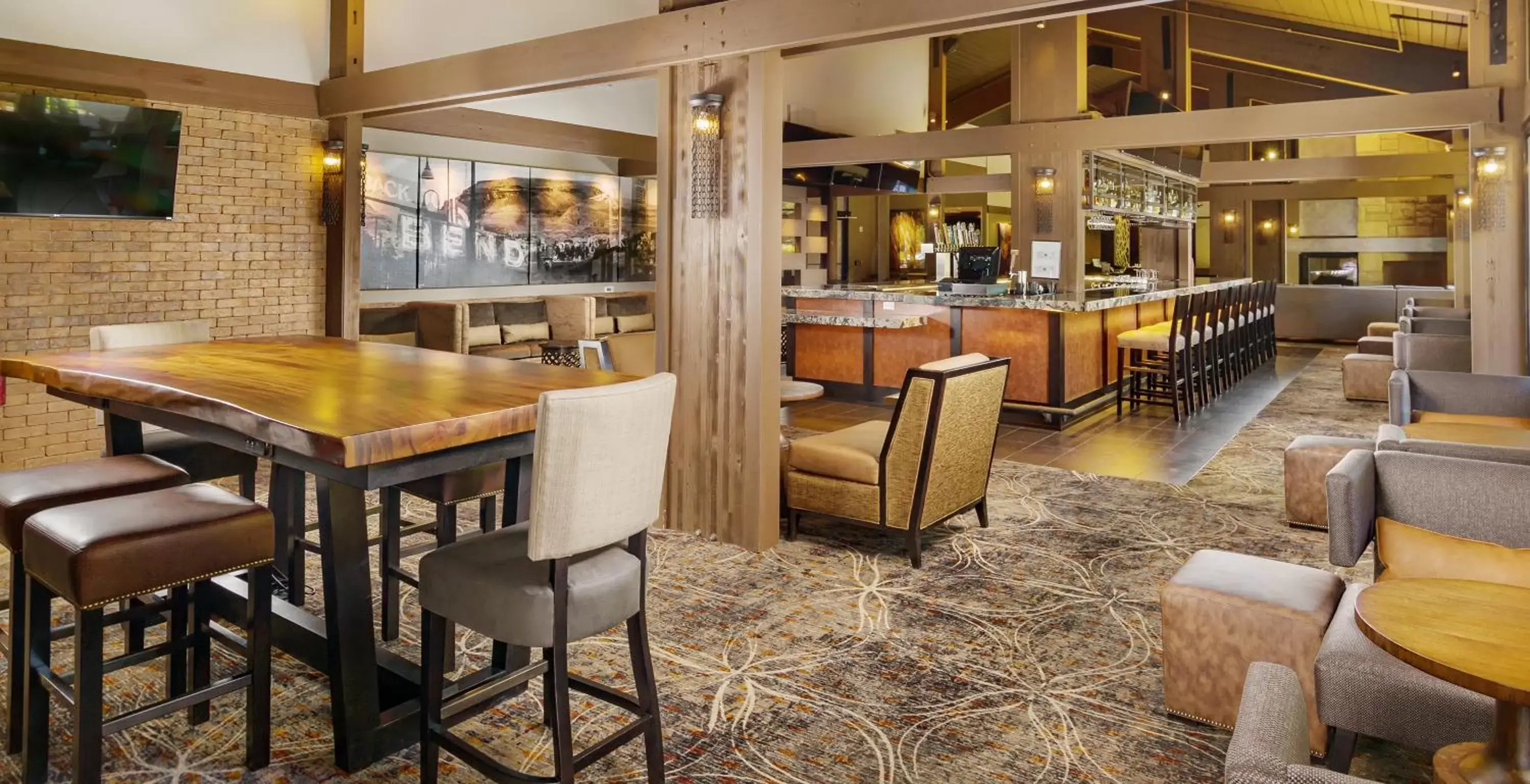 Lounge or bar in Riverhouse Lodge Lounge or bar in Riverhouse Lodge