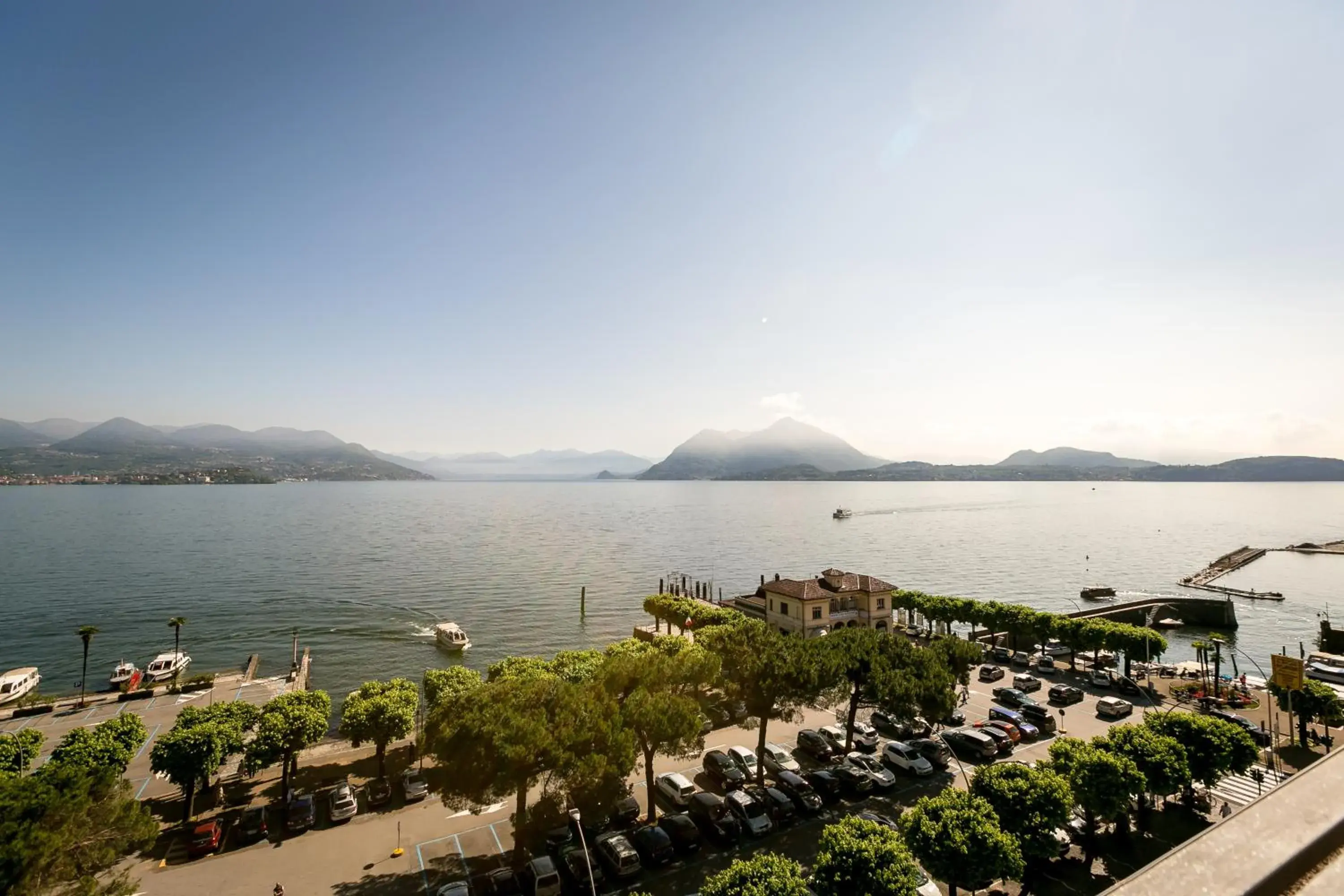 Lake view, River View in Hotel Milan Speranza Au Lac