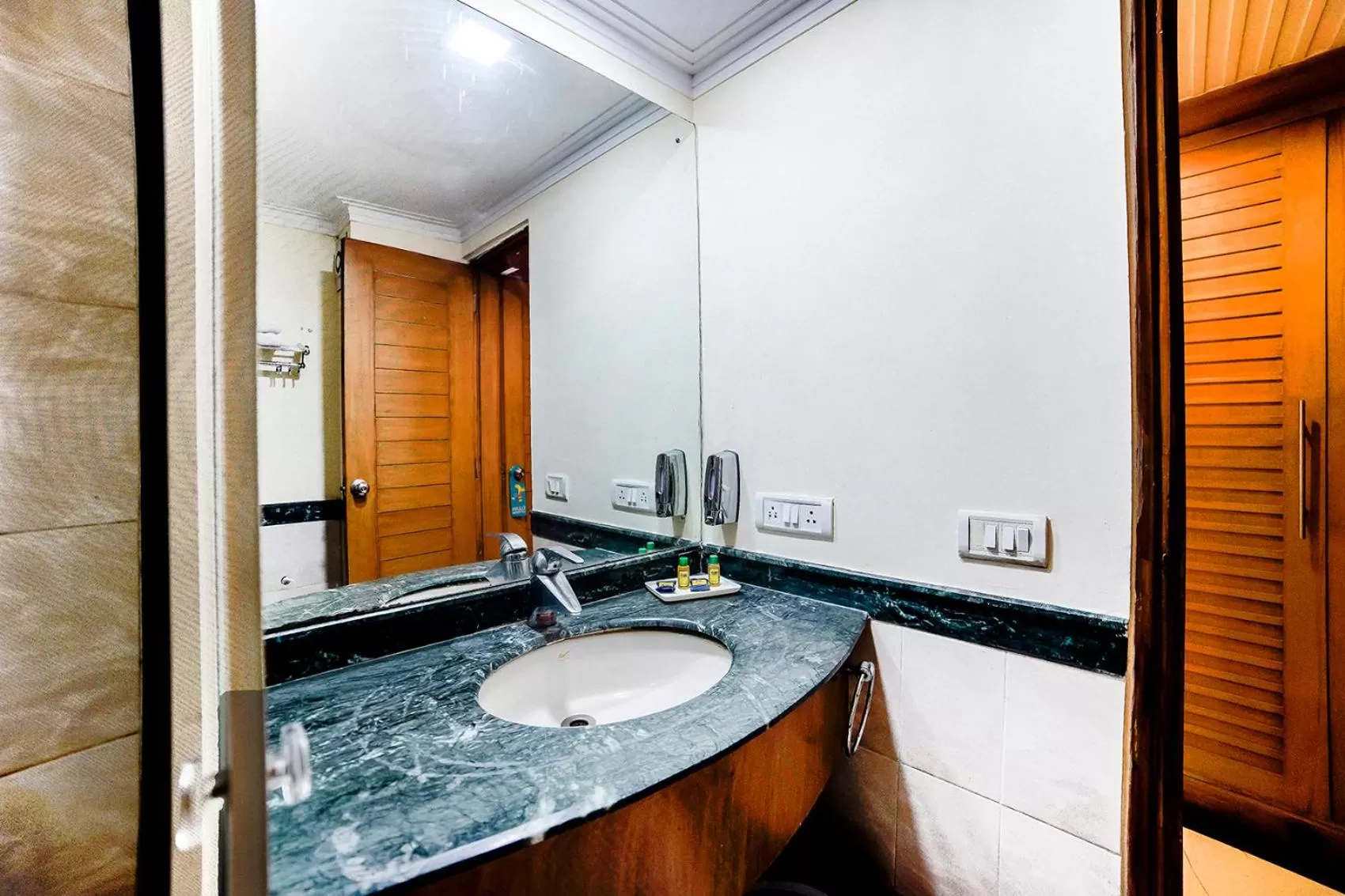 Bathroom in FabHotel BMK Grand
