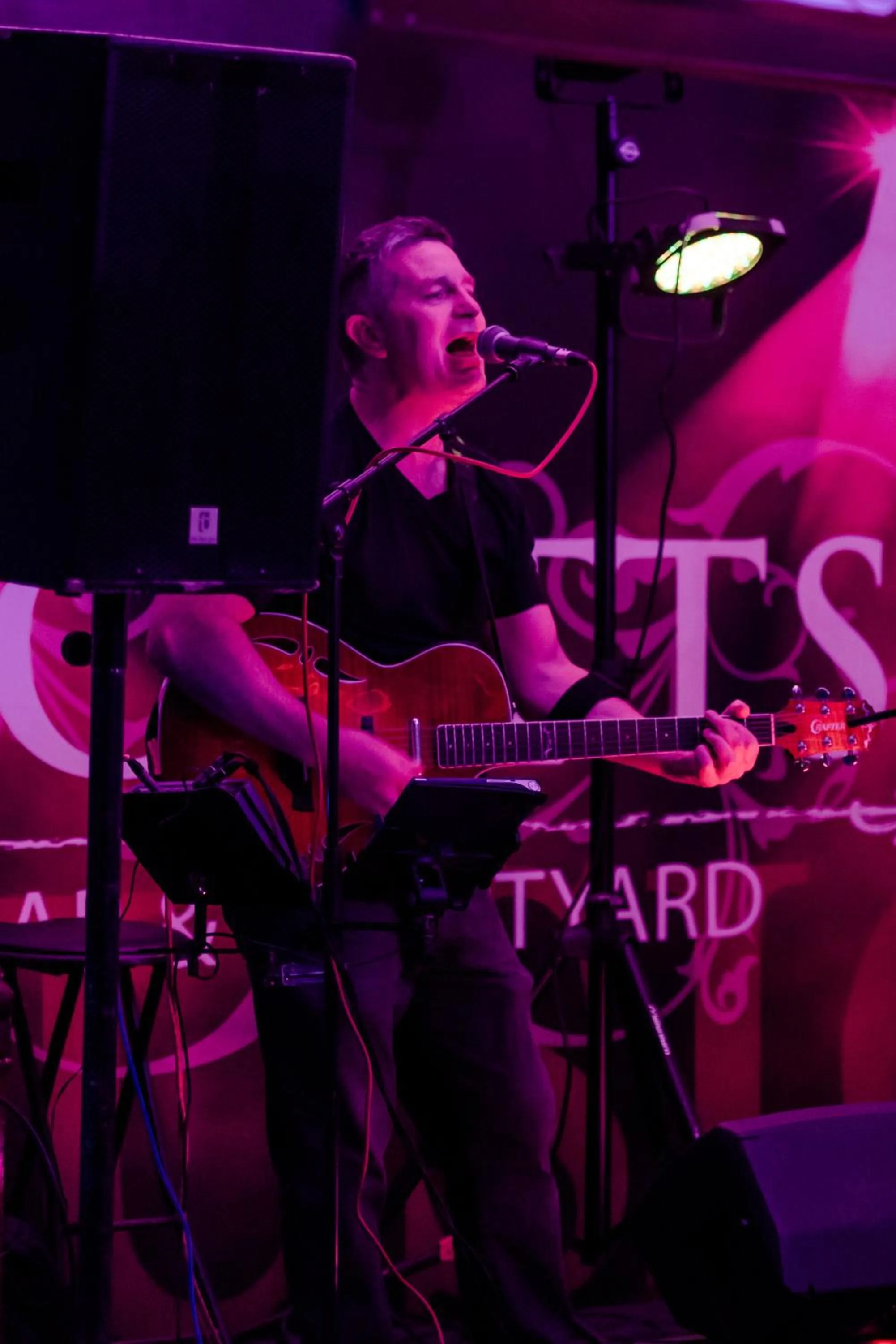 Evening entertainment in Scott's Hotel