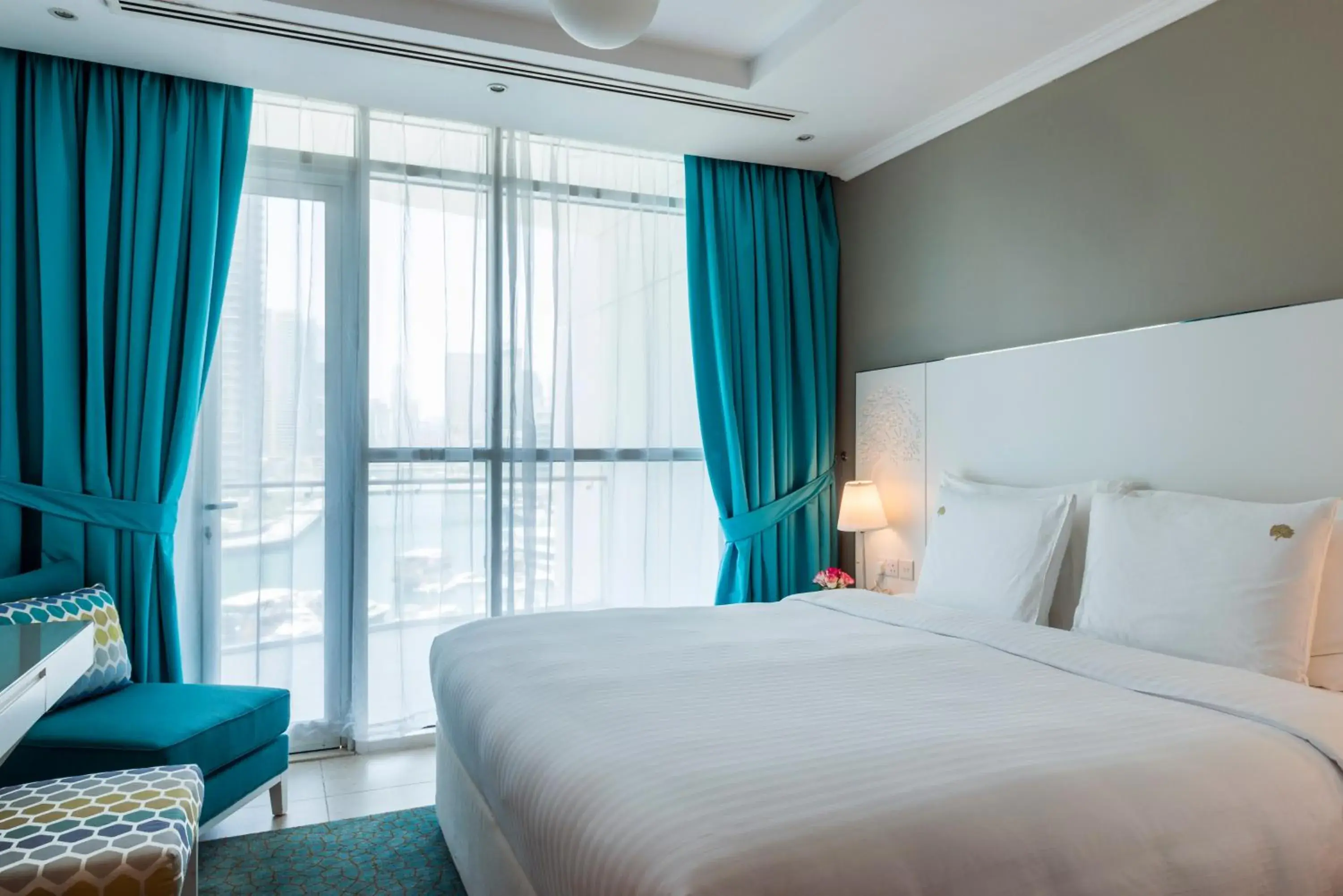 Bedroom in Jannah Marina Hotel Apartments
