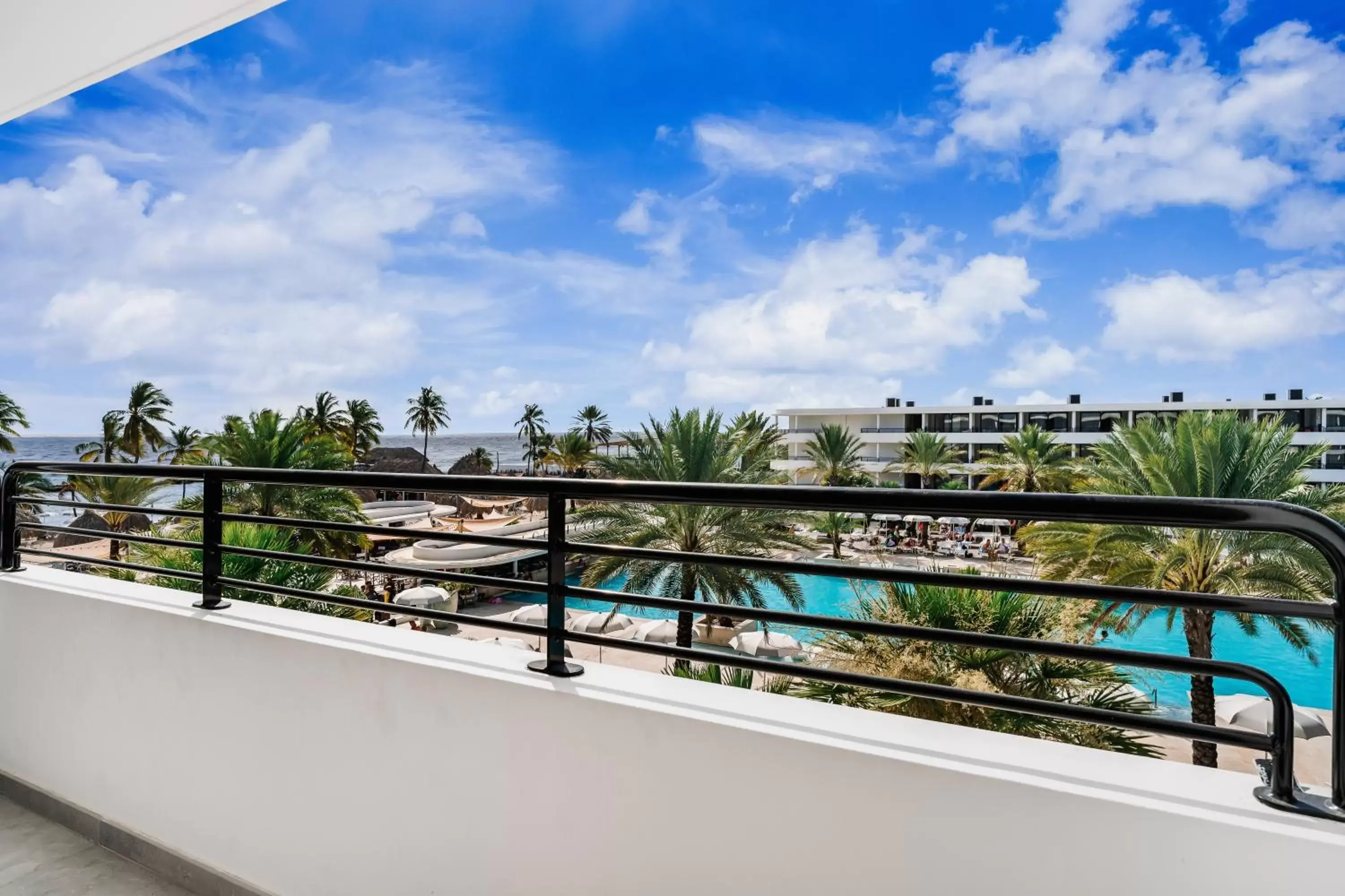 Pool view, Balcony/Terrace in Mangrove Beach Corendon Curacao All-Inclusive Resort, Curio