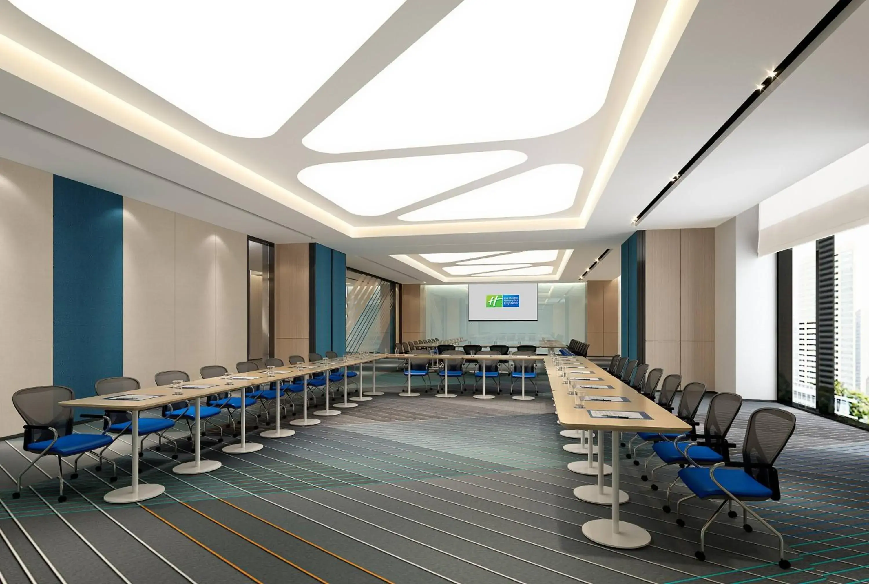 Meeting/conference room in Holiday Inn Express Foshan Beijiao, an IHG Hotel