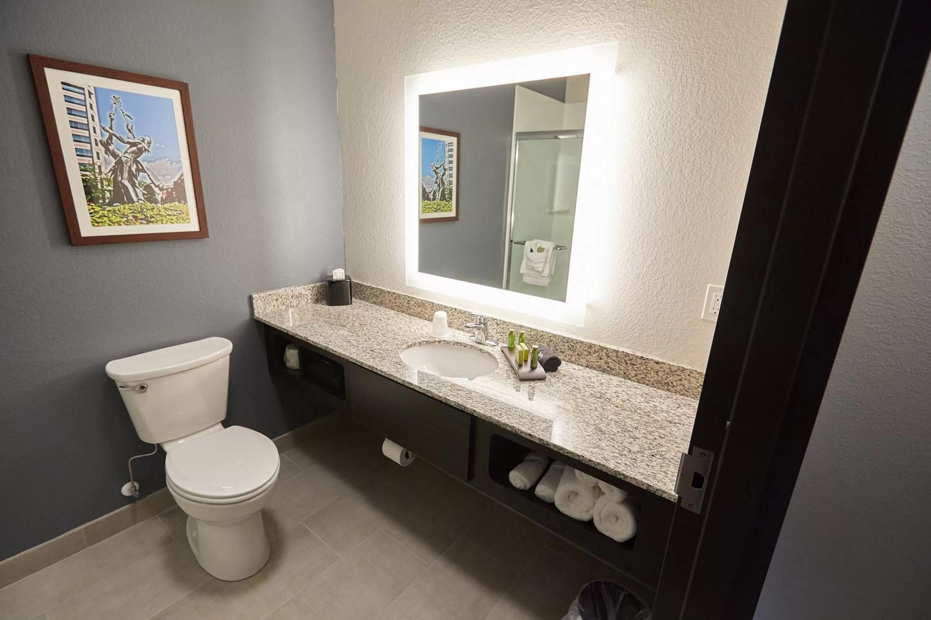 Bathroom in Gundersen Hotel & Suites