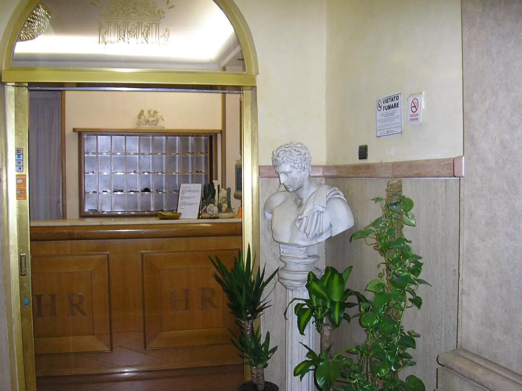 Lobby or reception in Hotel Rimini