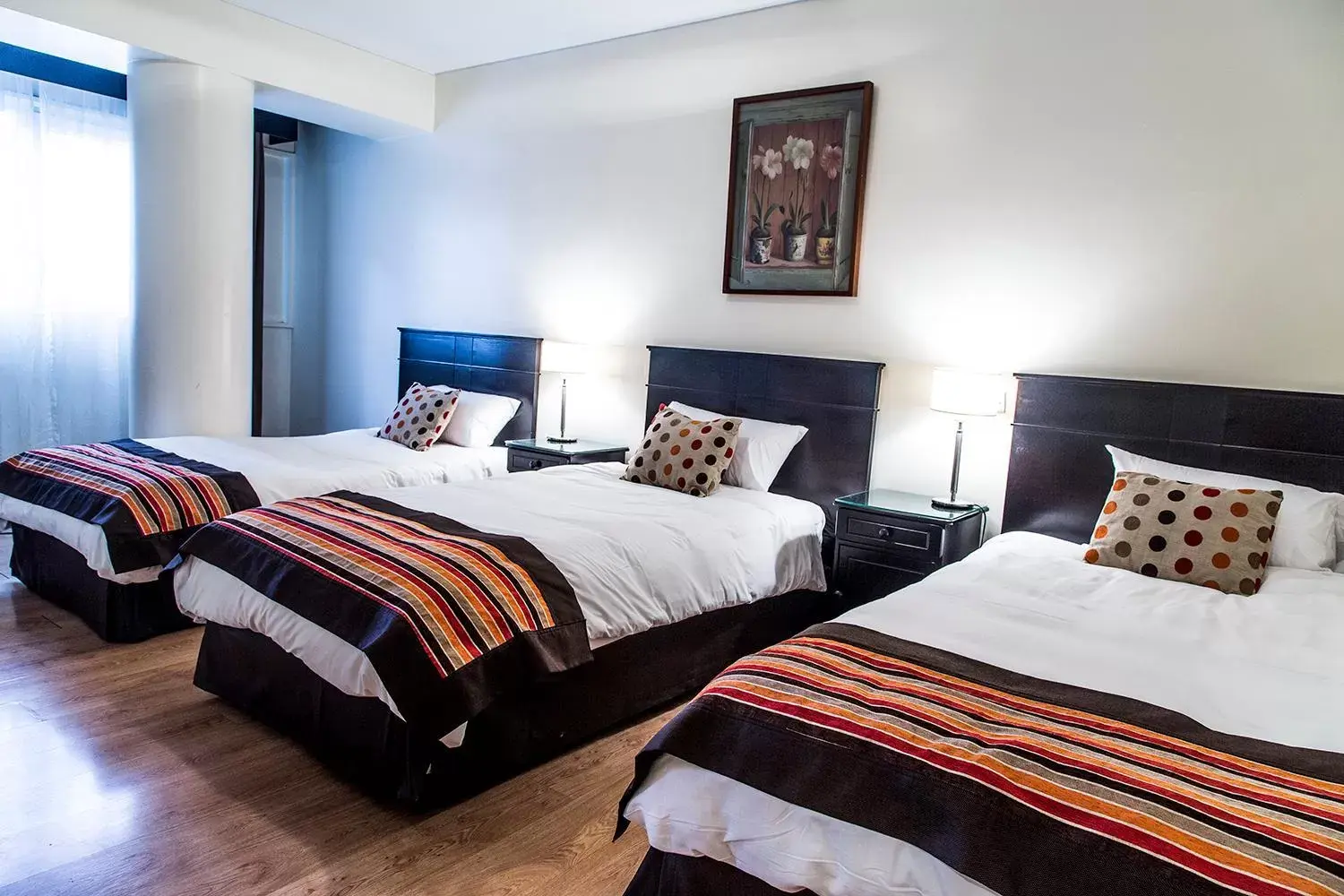 Bed in Hotel Mendoza
