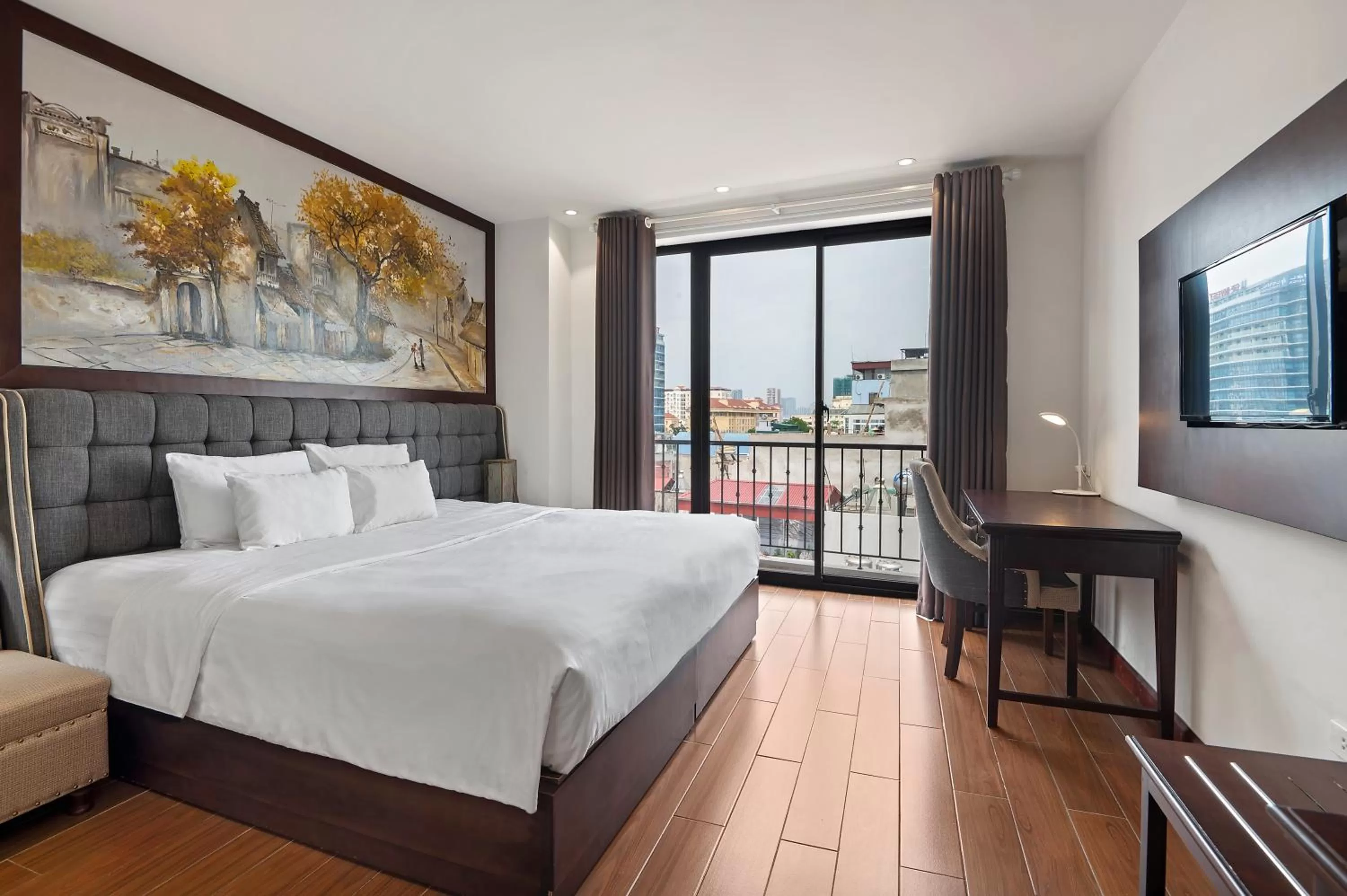 Bed in 22Land Residence Hotel & Spa Ha Noi