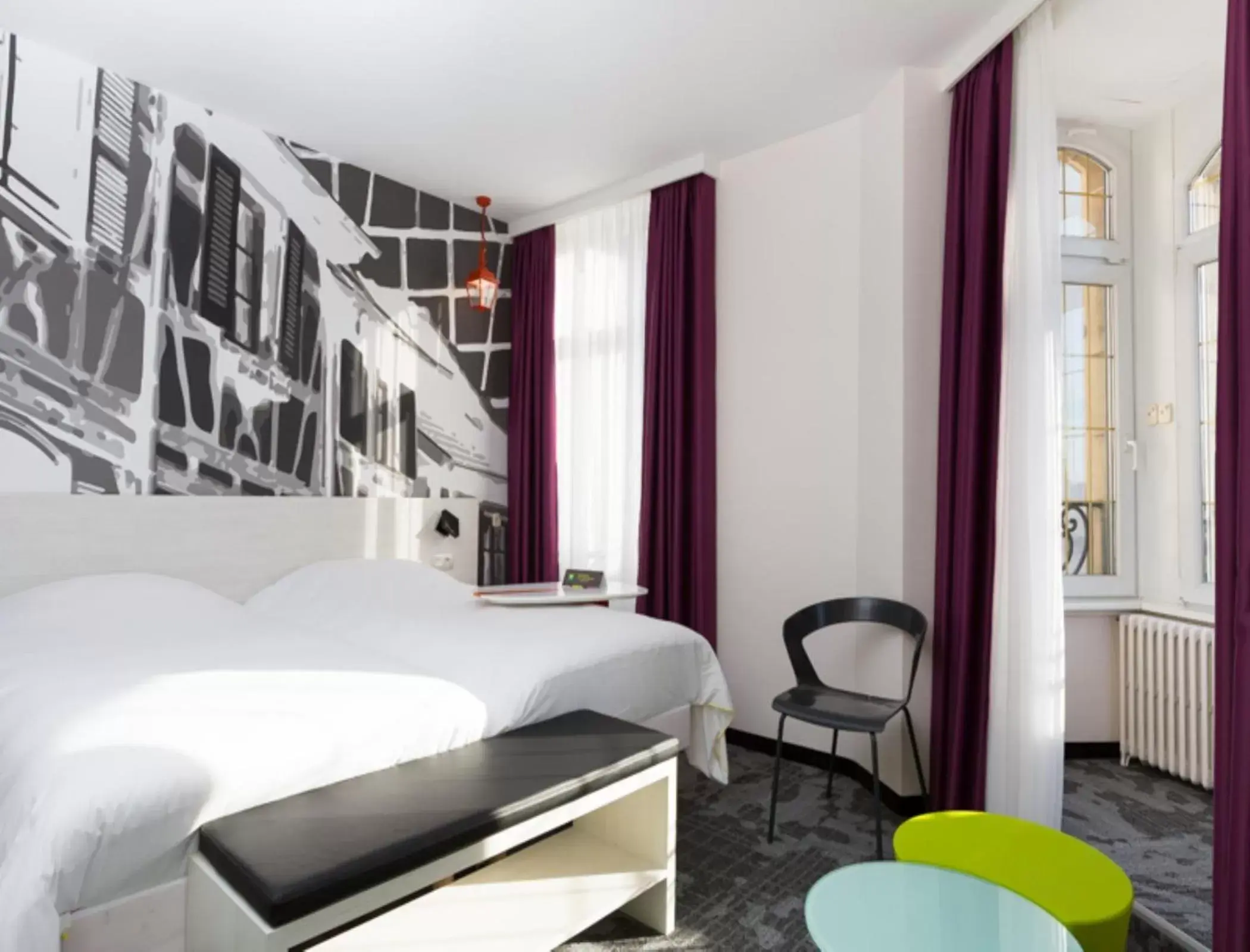 Bed in ibis Styles Strasbourg Centre Petite France