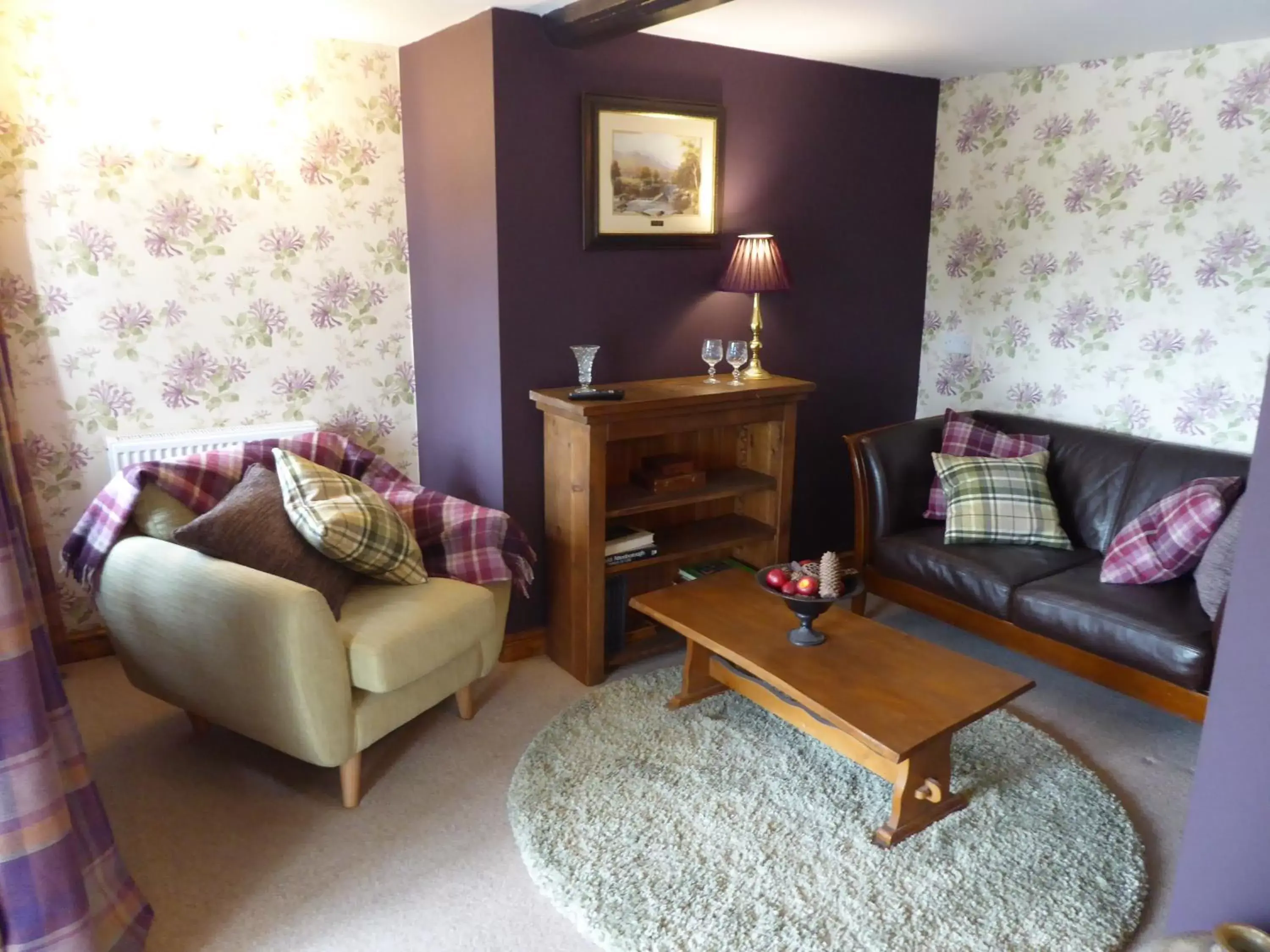 Seating Area in Tafarn y Waen -Guesthouse Bed and Breakfast