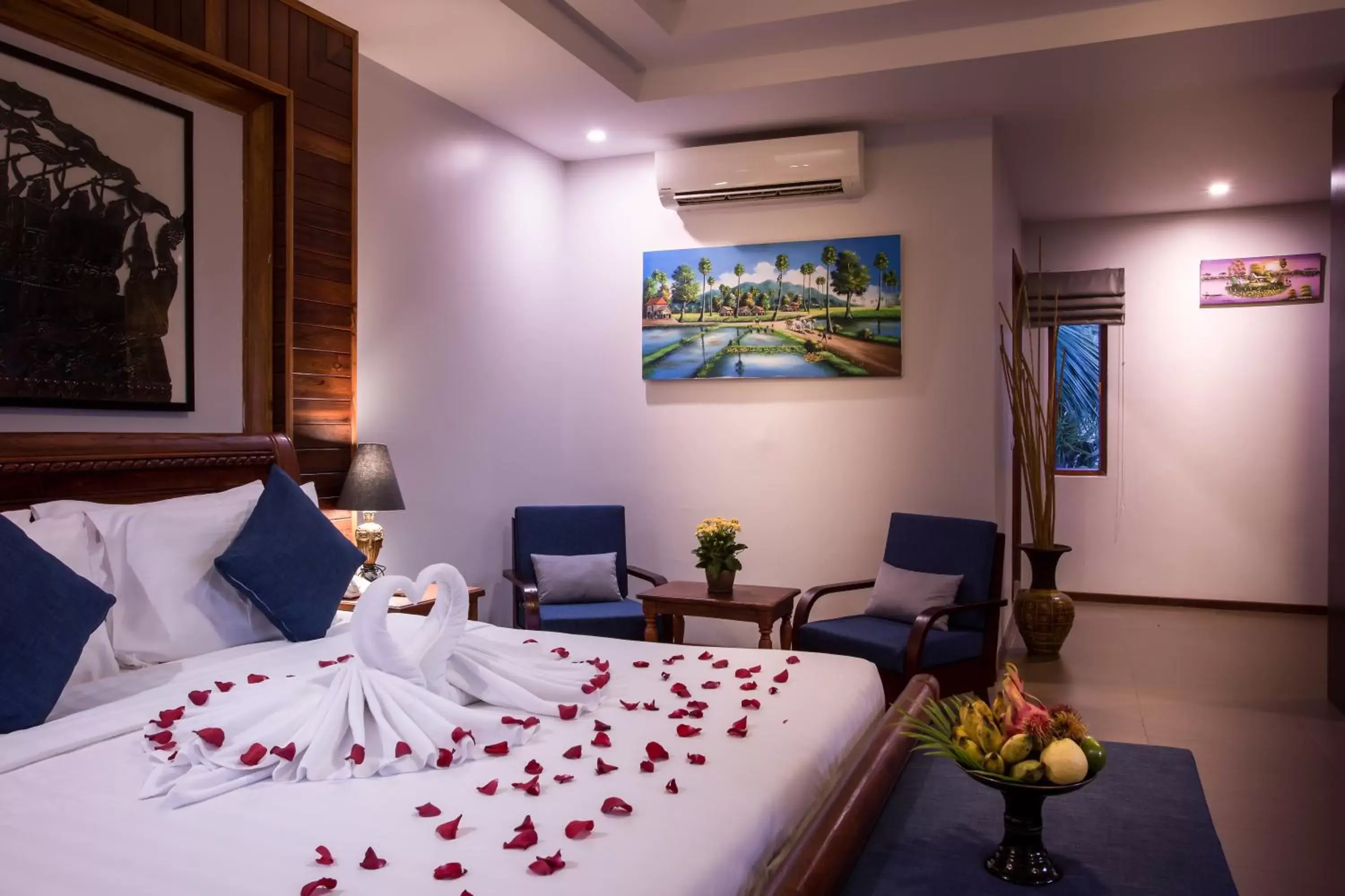 Bedroom in Indra Porak Residence Hotel