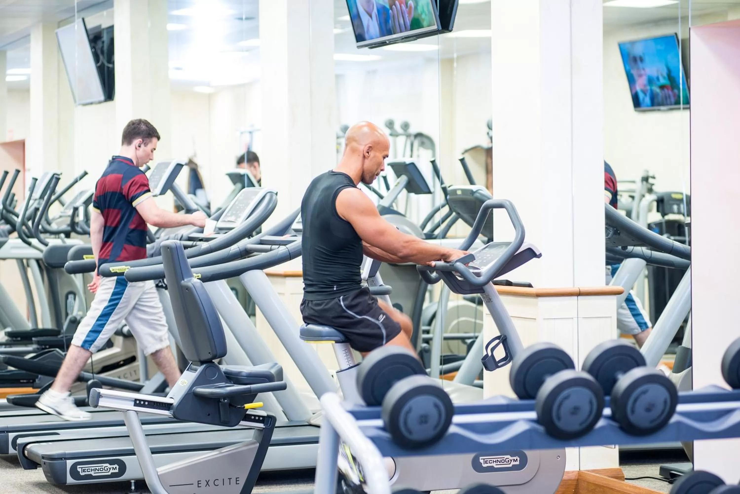 Fitness centre/facilities in Lindner Hotel Mallorca Portals Nous, part of JdV by Hyatt