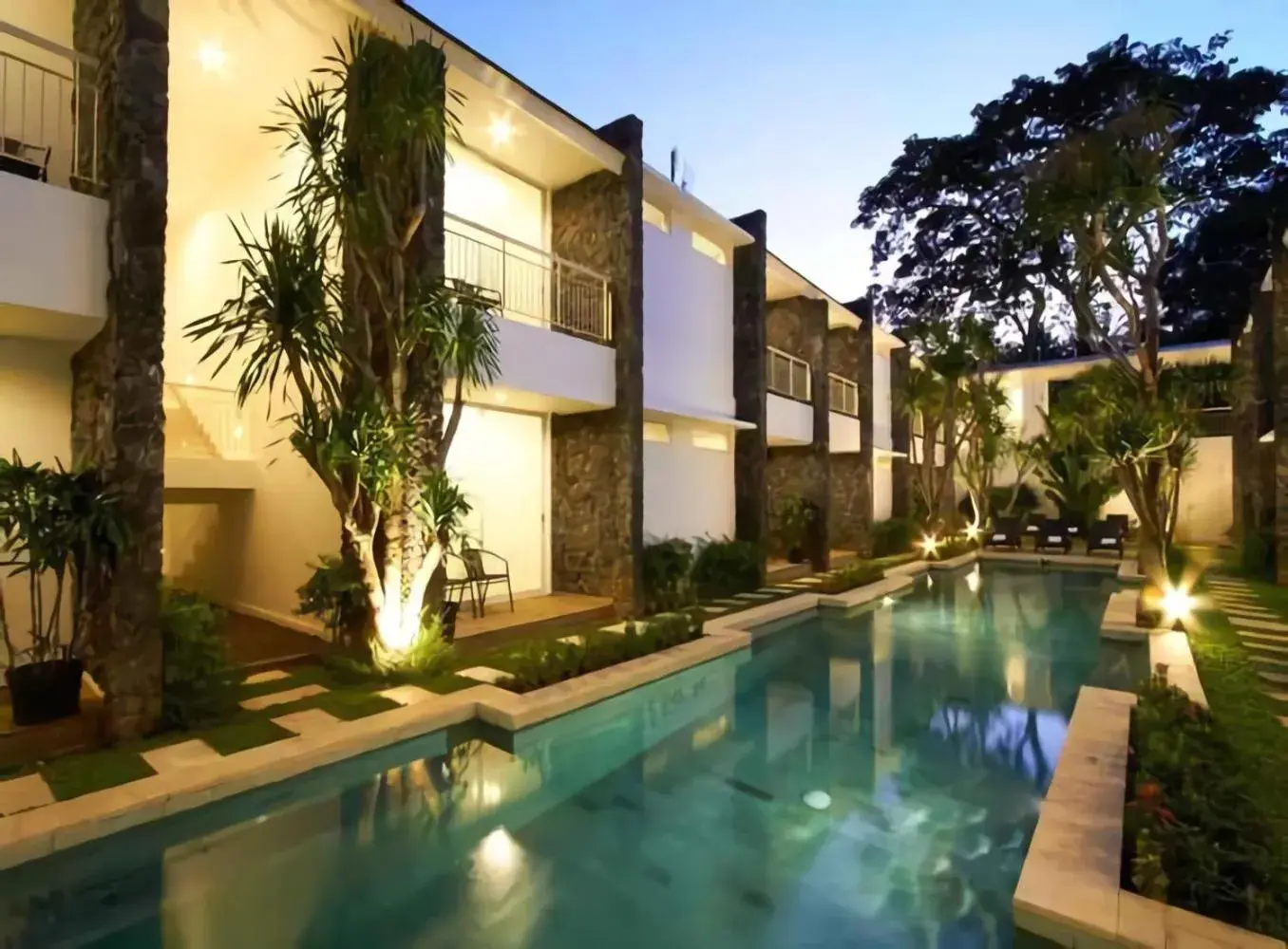 Swimming pool, Property Building in The Kanjeng Suites & Villas Sanur