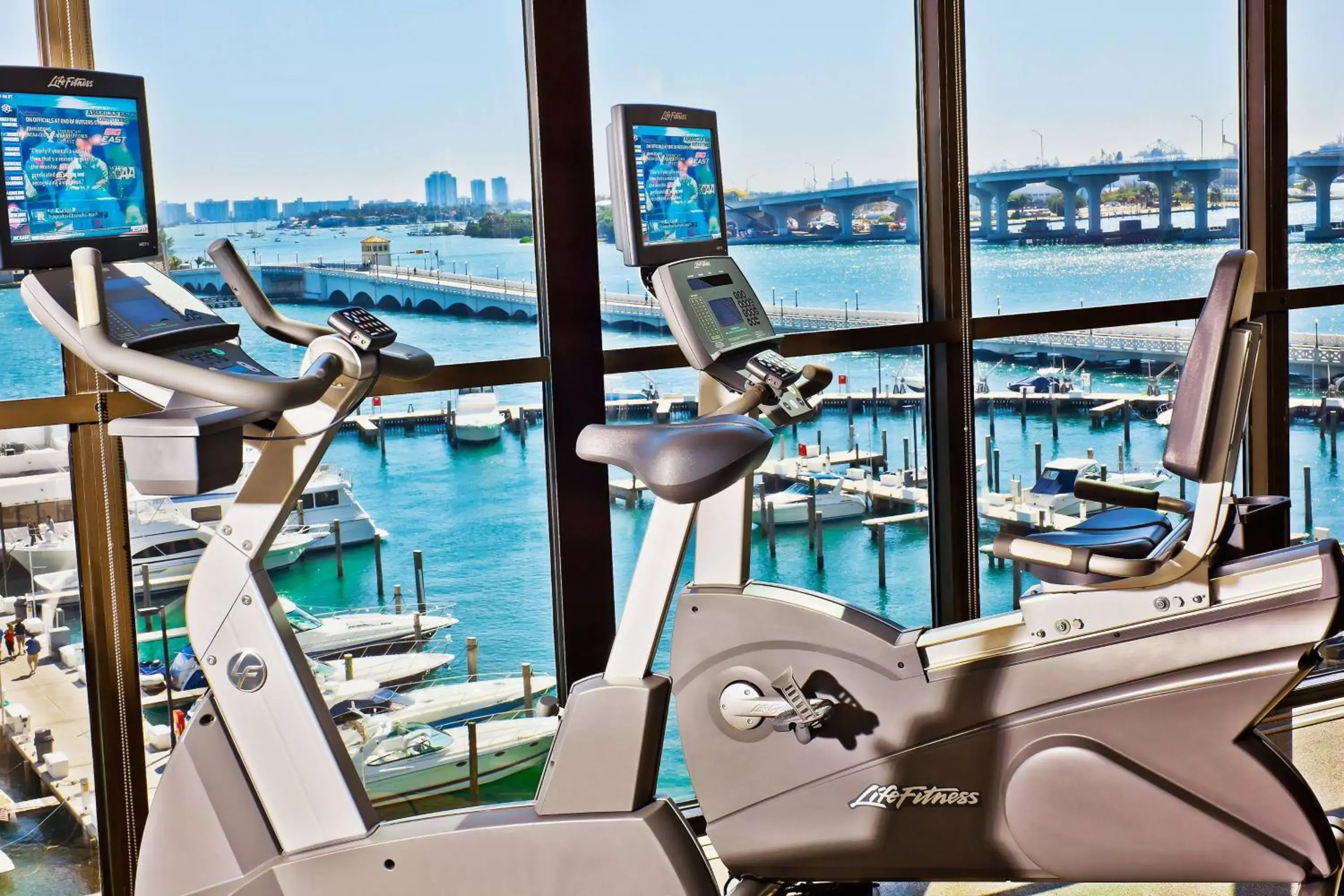 Fitness centre/facilities, Fitness Center/Facilities in Miami Marriott Biscayne Bay