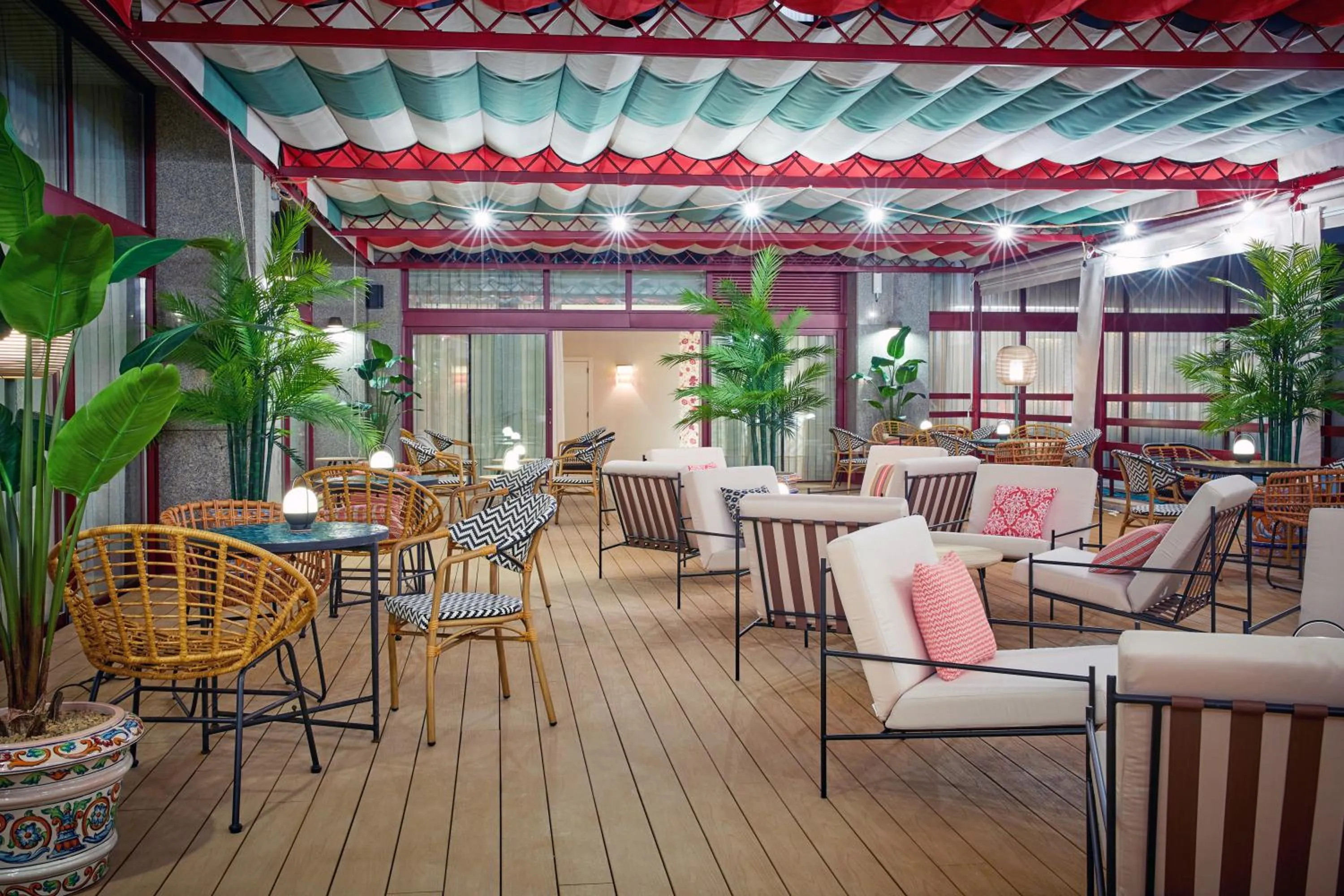 Patio in Hesperia Sevilla