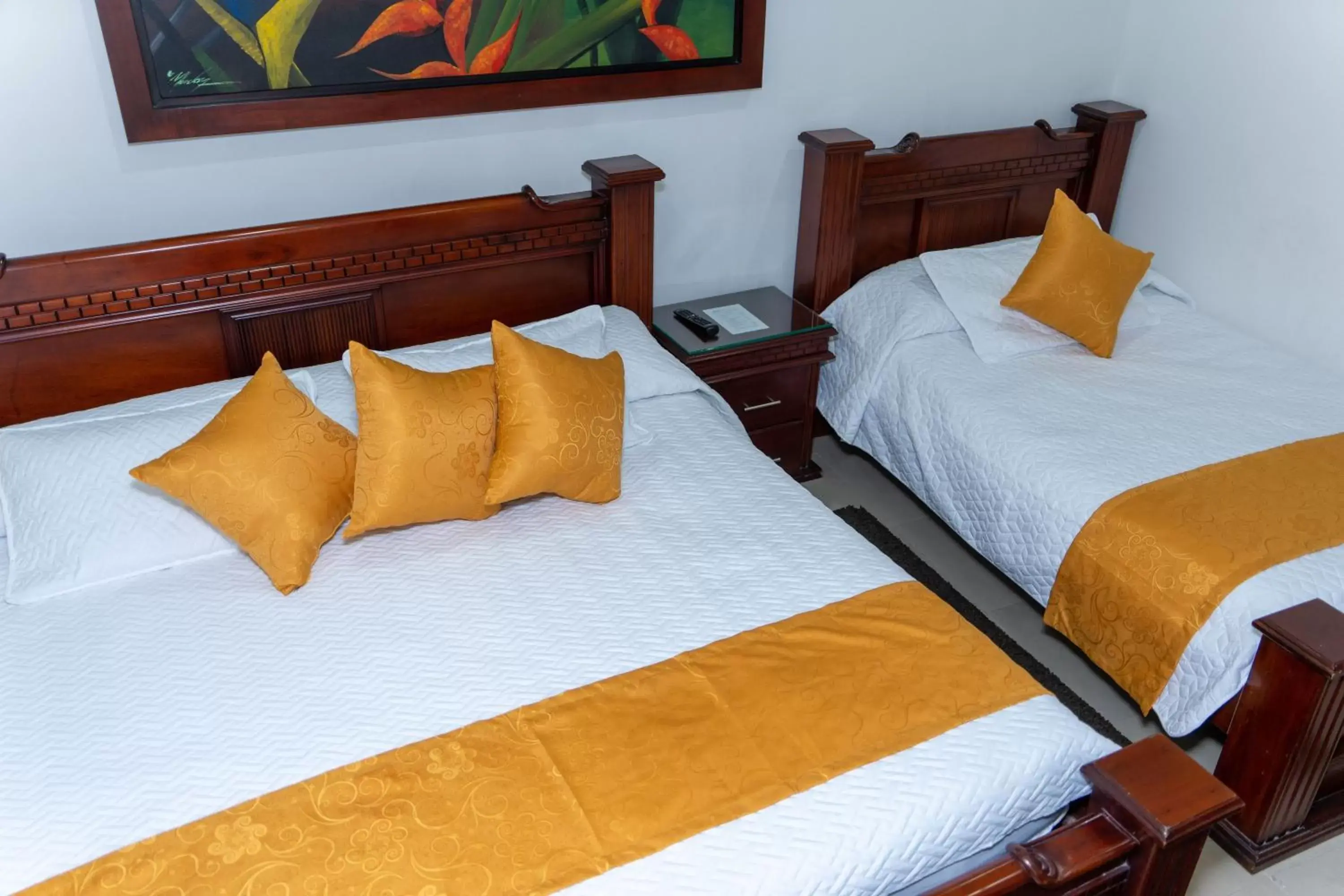 Bed in Hotel Aires del Quindío Armenia Bed in Hotel Aires del Quindío Armenia