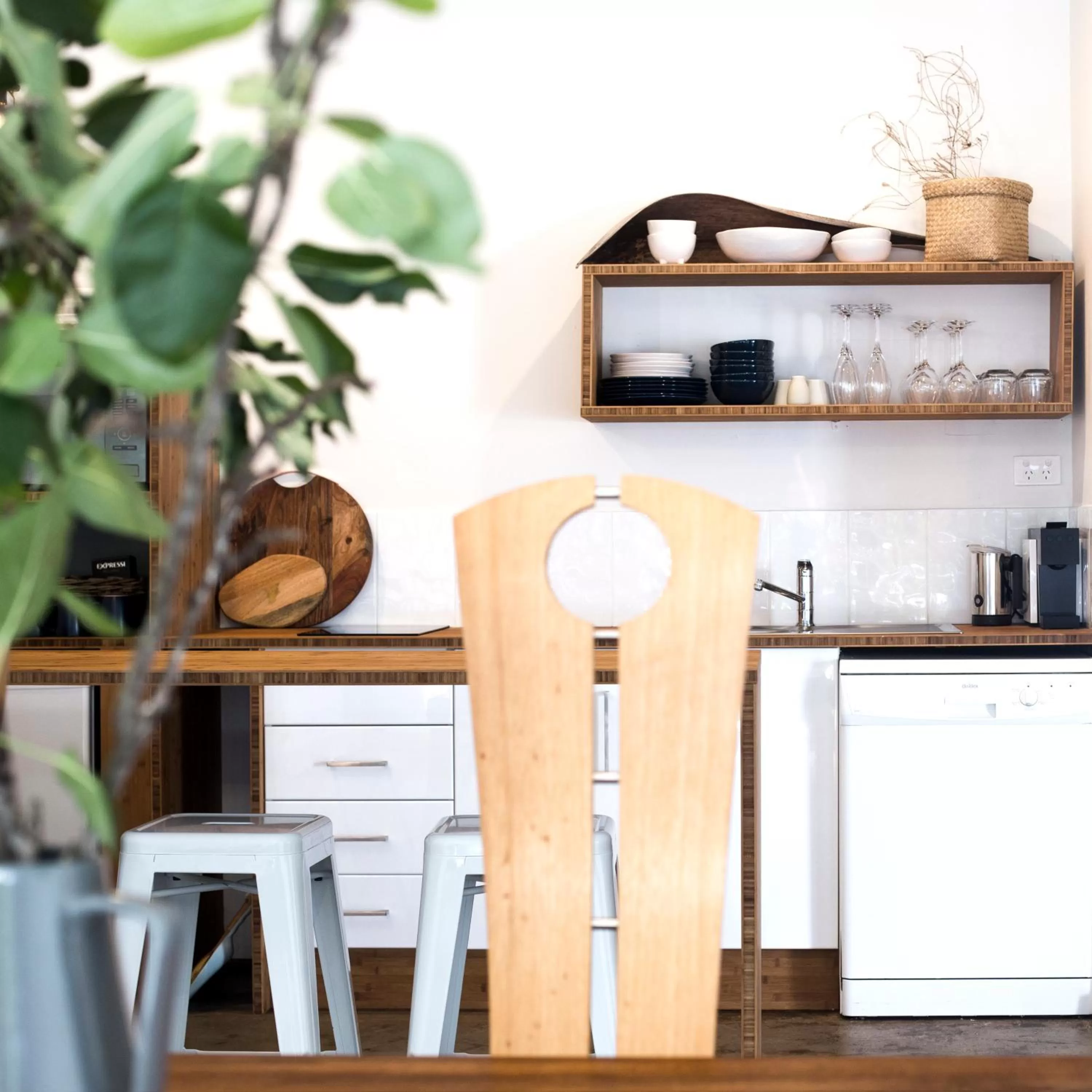 kitchen in Bay Breeze Boutique Accommodation