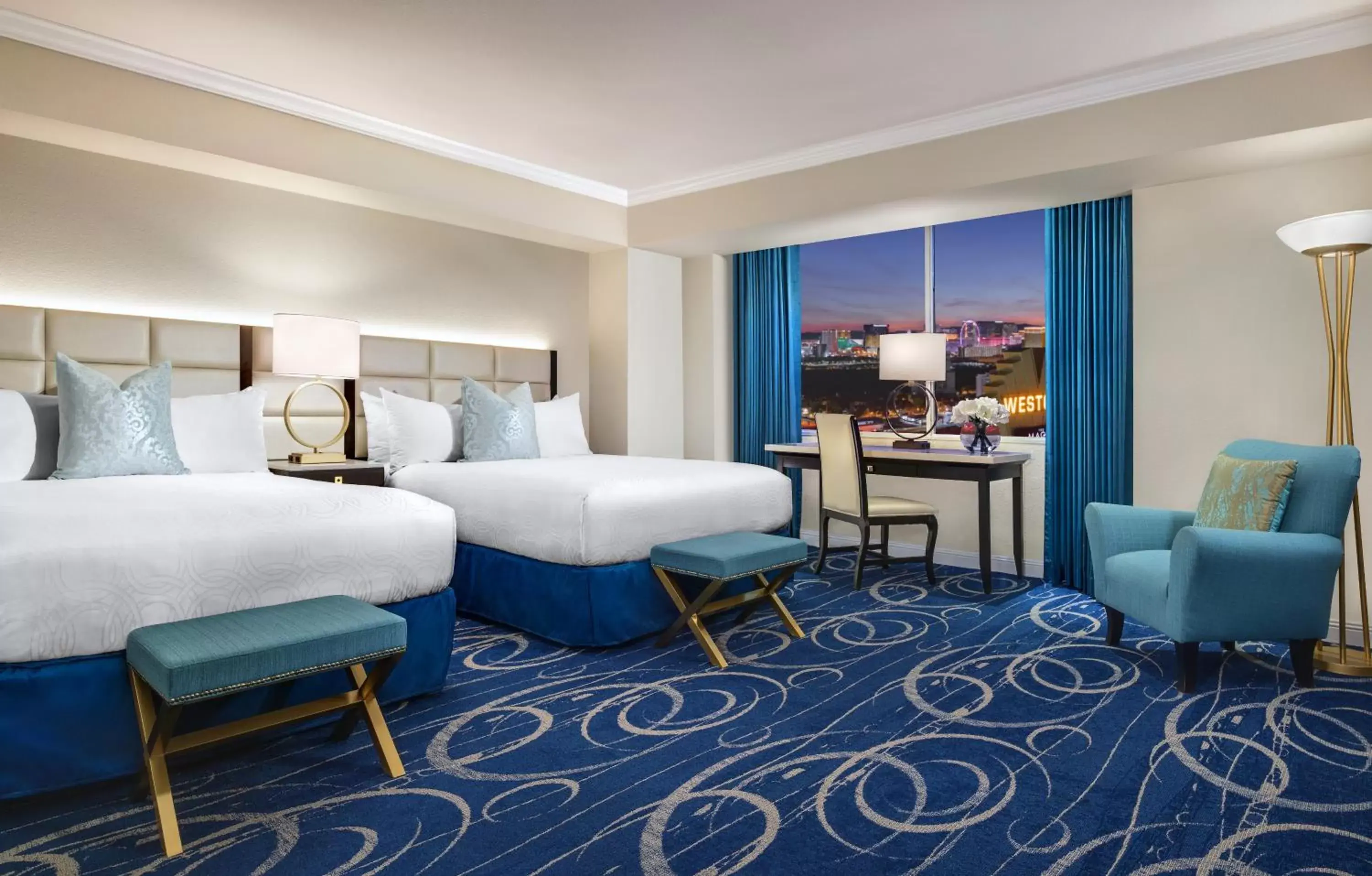 Bed in Westgate Las Vegas Resort and Casino