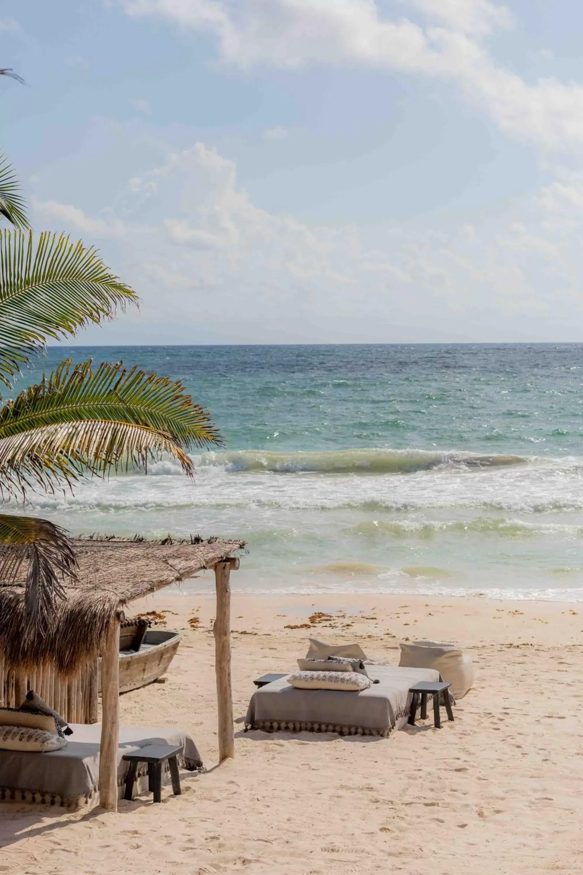 Beach in NEST Tulum