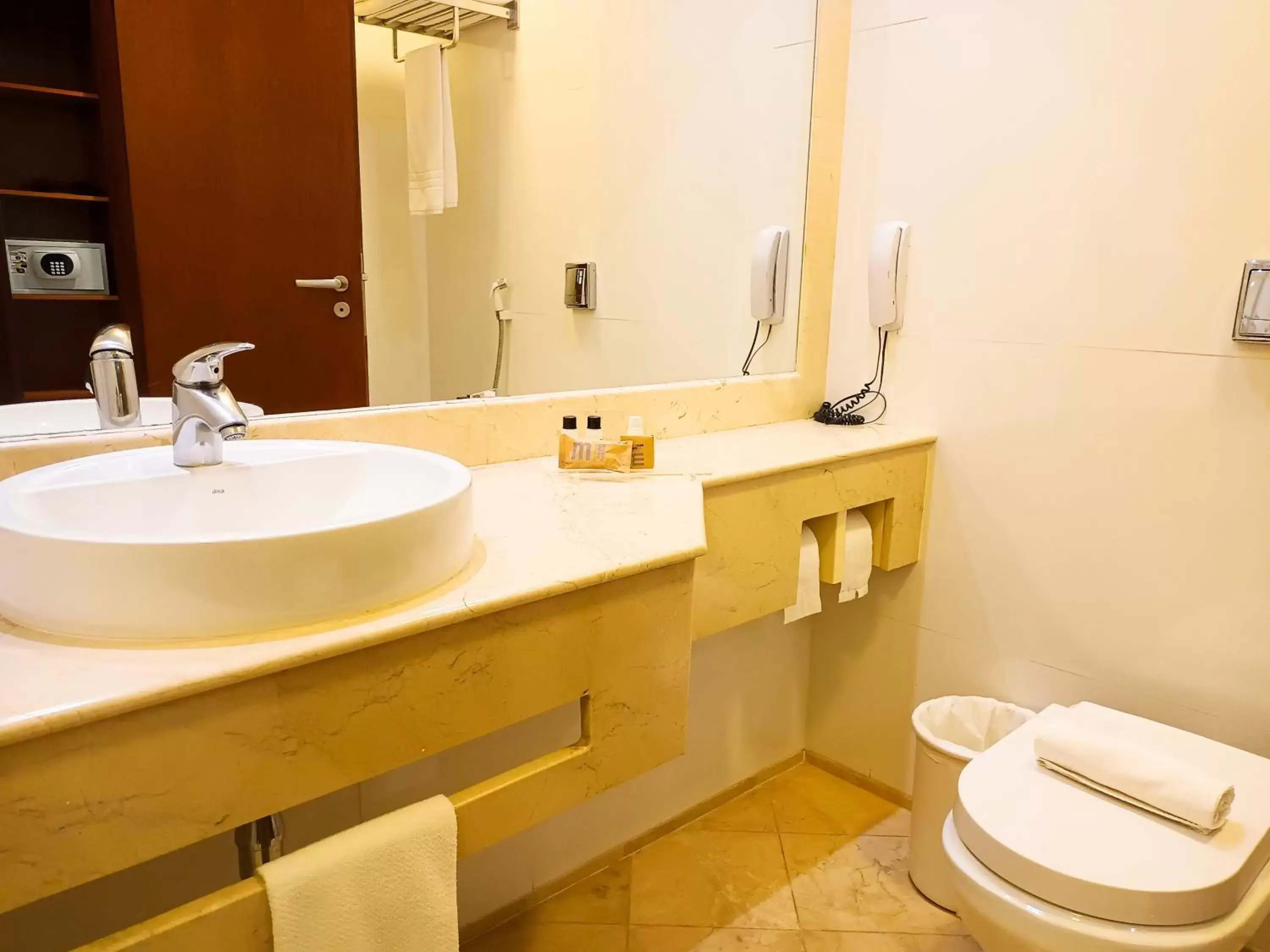 Toilet, Bathroom in Mercure Uberlândia Plaza Shopping