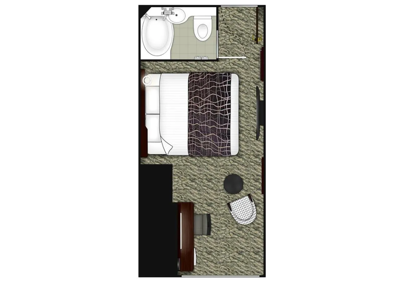Floor plan in APA Hotel Kyoto Gion Excellent
