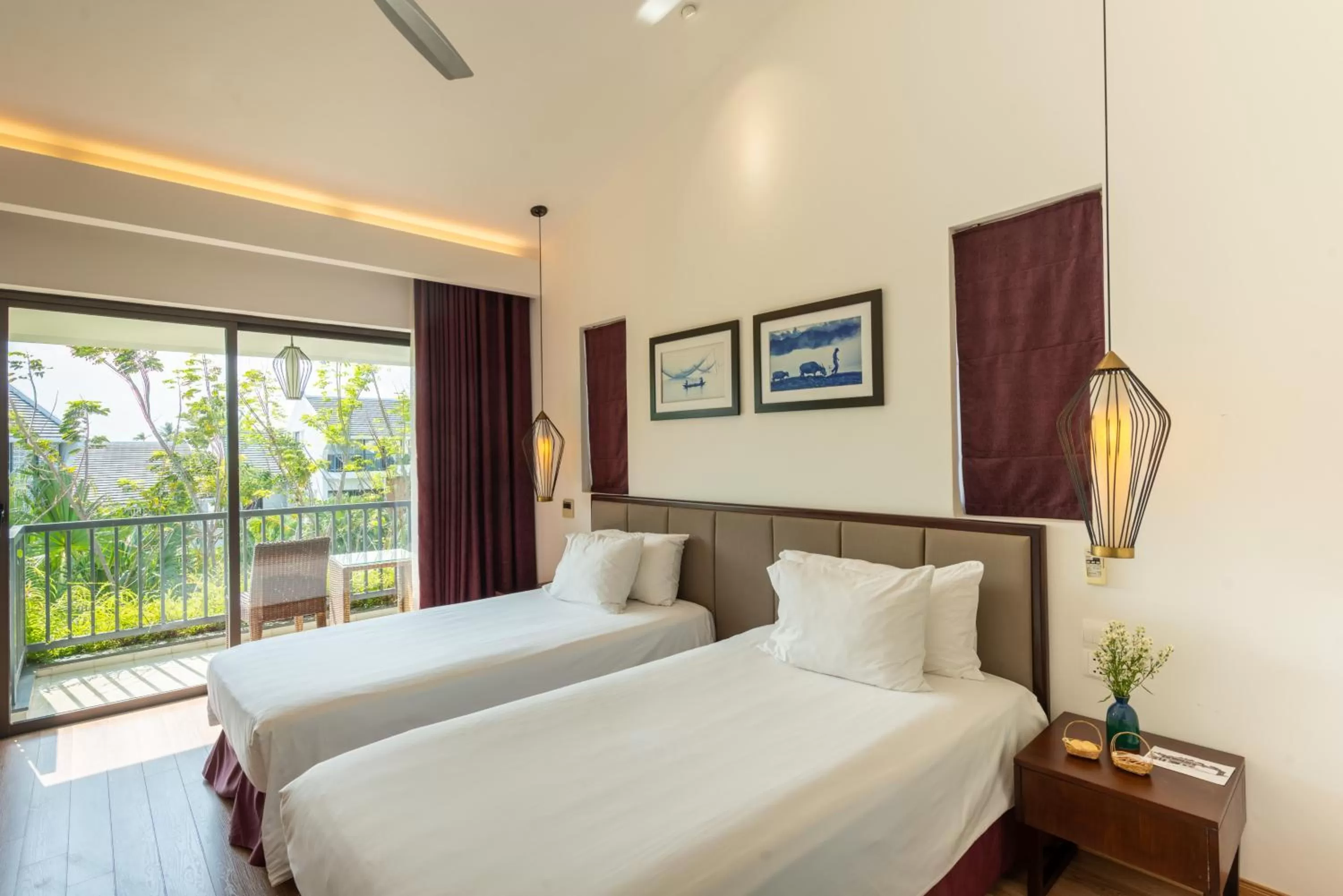 Bed in SENVILA Boutique Resort & Spa