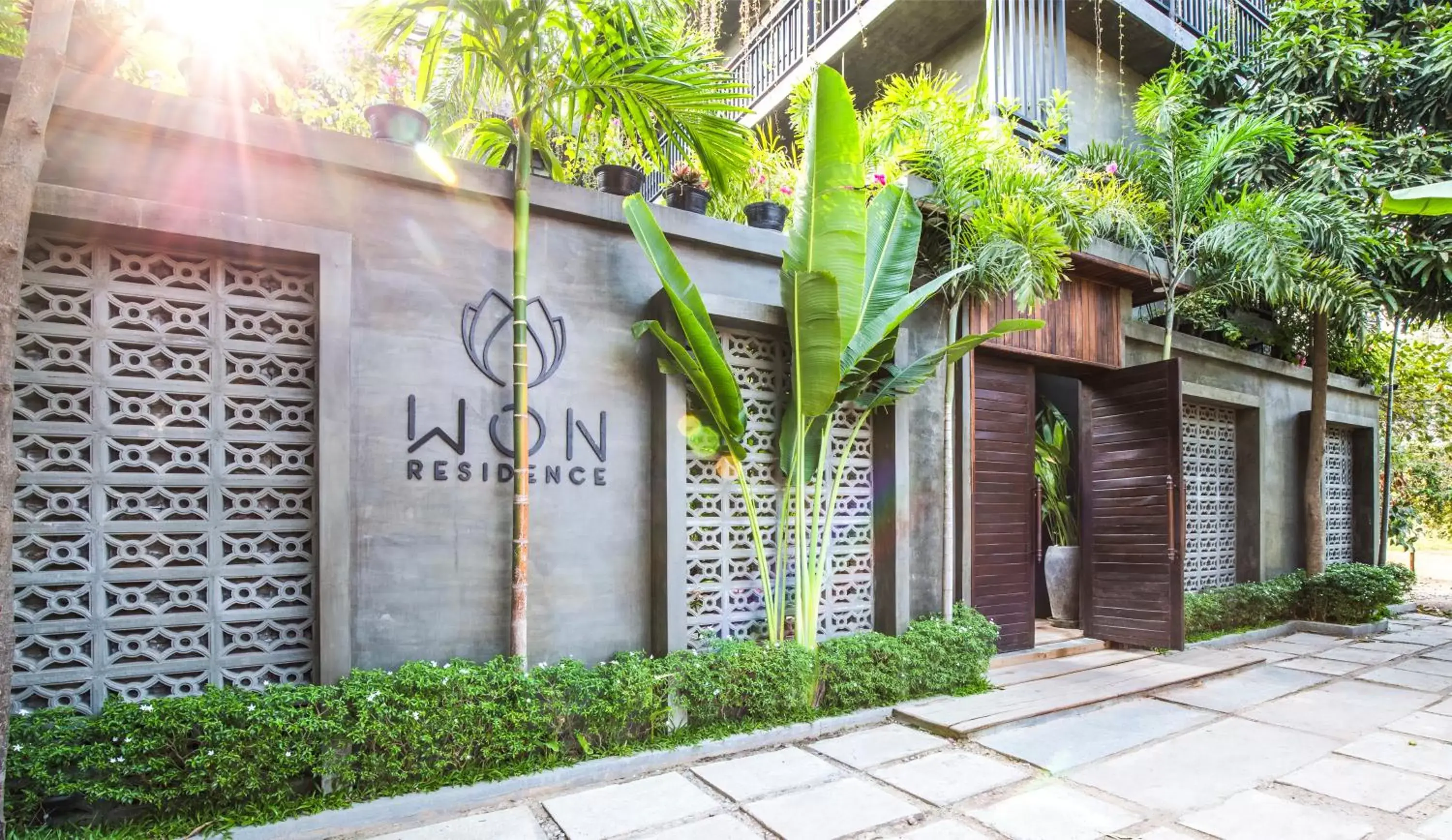 Facade/entrance, Property Logo/Sign in Won Residence & Spa