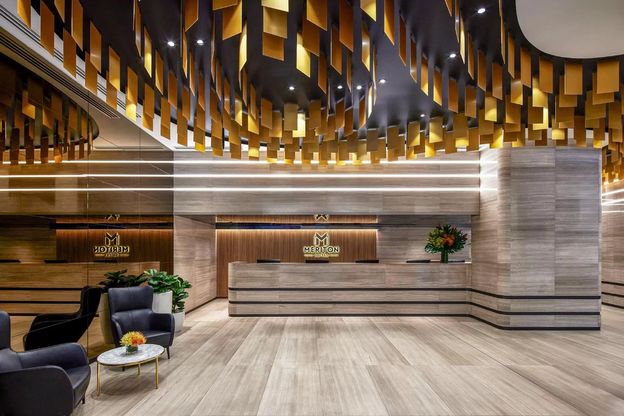 Lobby or reception in Meriton Suites Pitt Street, Sydney