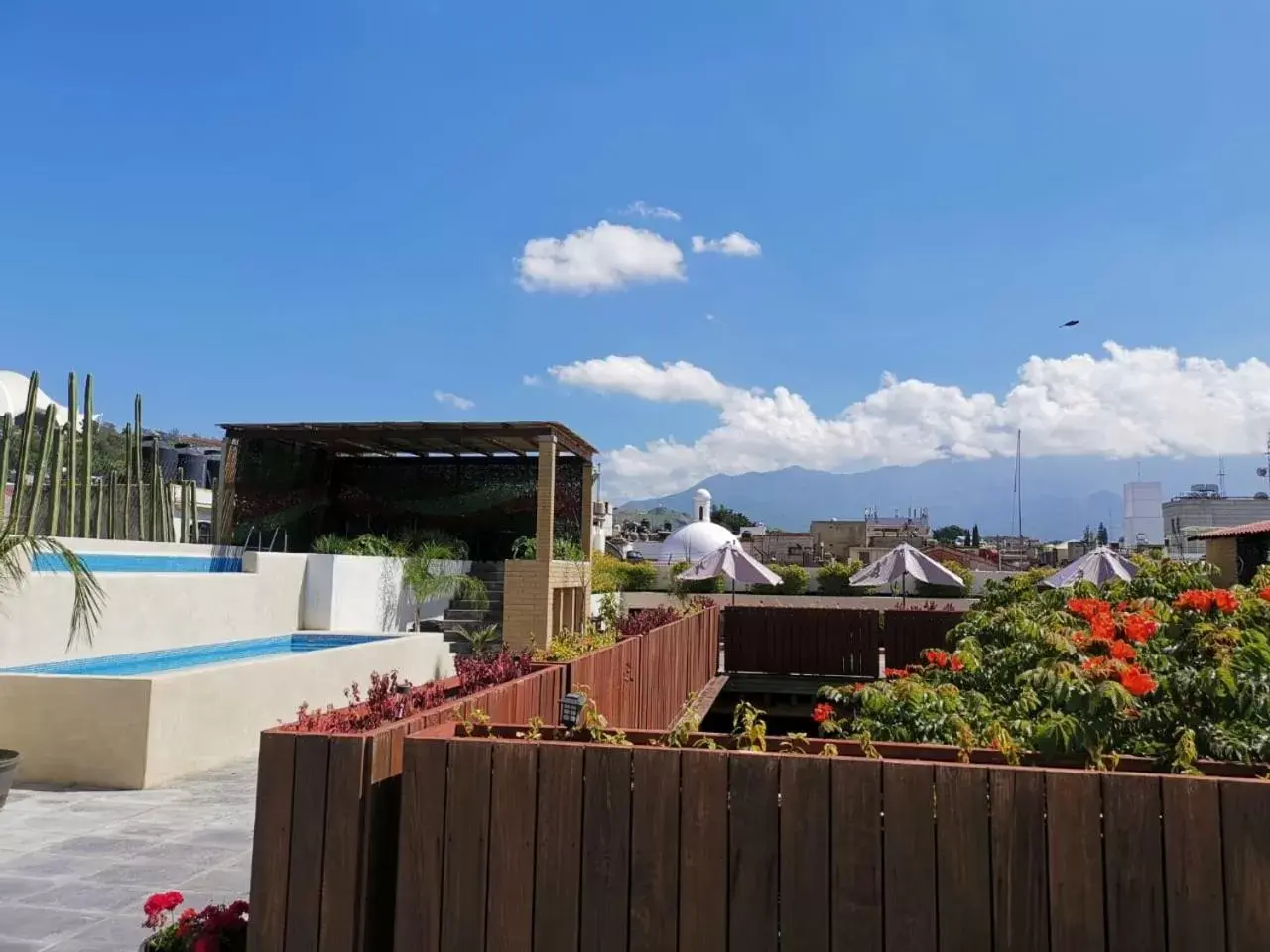 Balcony/Terrace in Hotel Siglo XVII Art Gallery