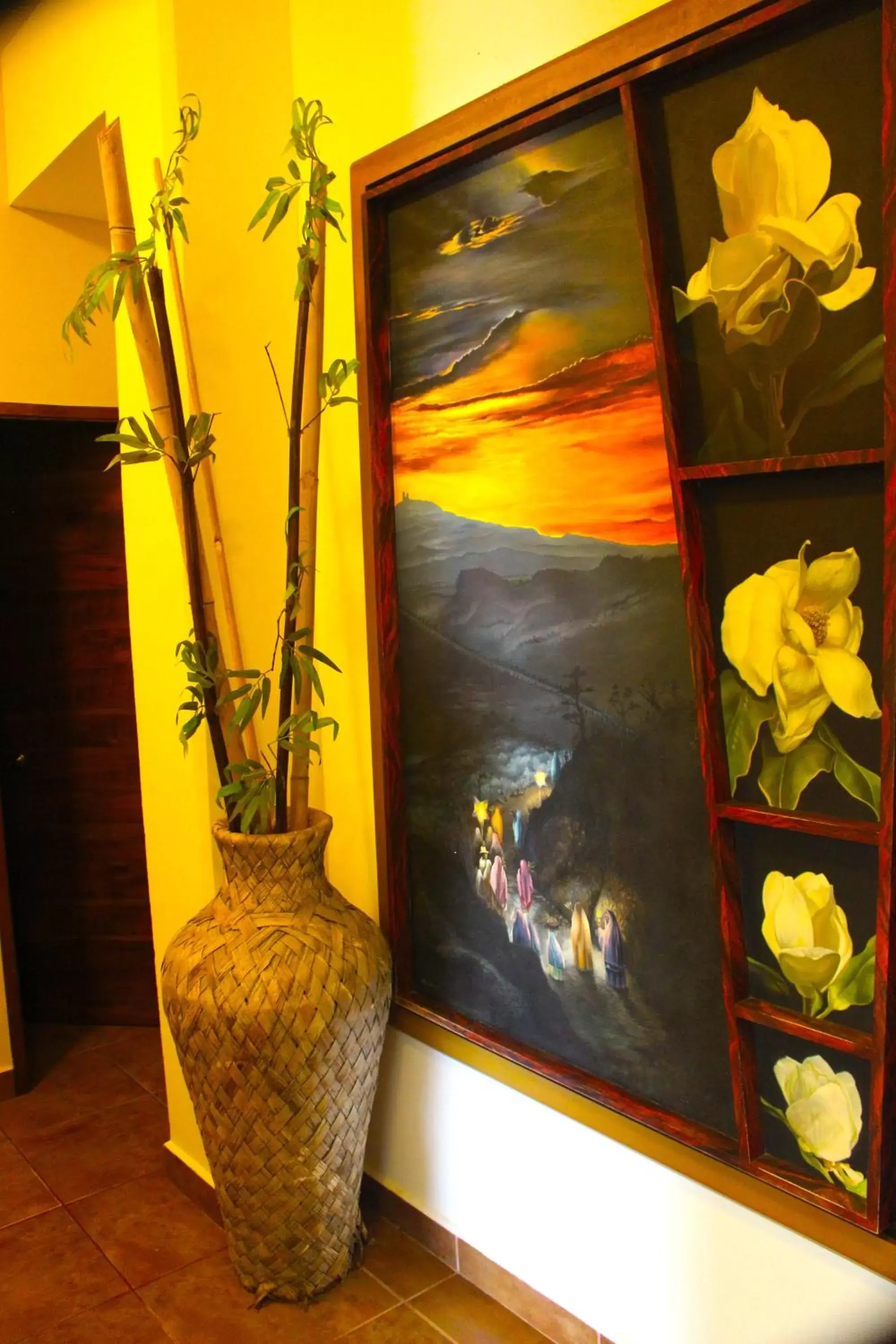 Decorative detail in Isla Tajín