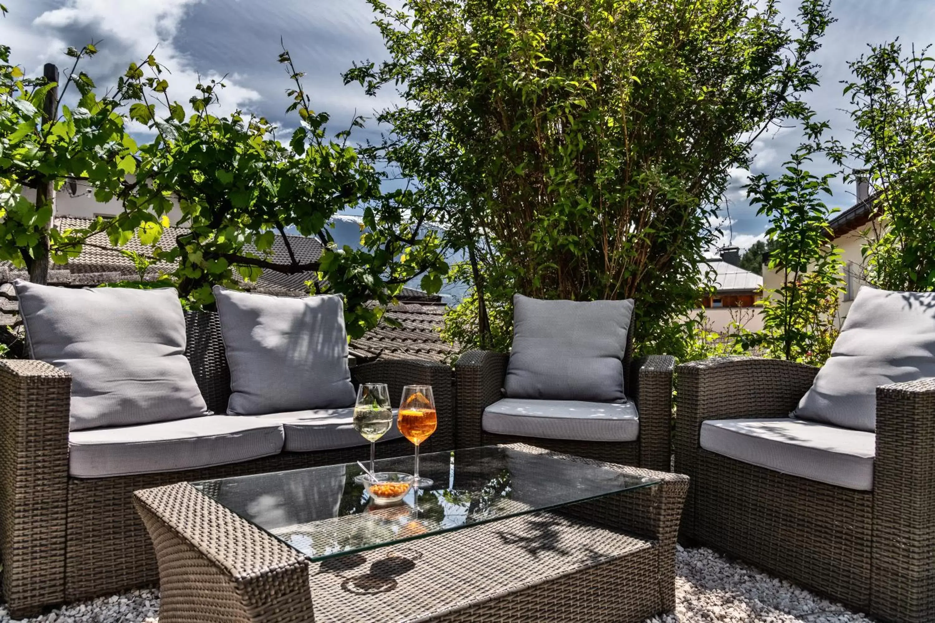 Lounge or bar, Seating Area in Hotel Villa Mayr Rooms & Suites