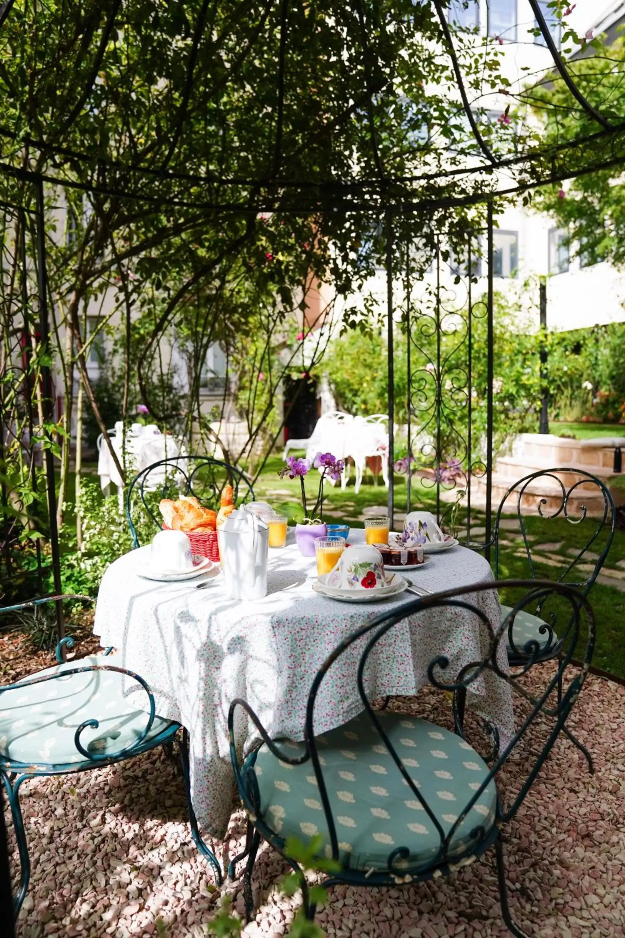 Garden in Villa Escudier