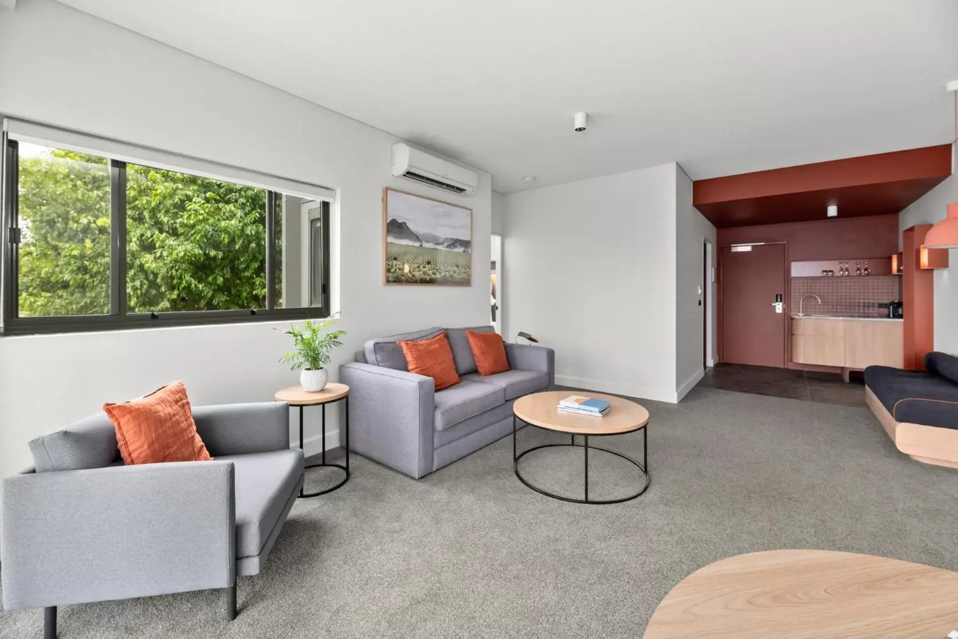 Kitchen or kitchenette, Seating Area in Balgownie Estate Yarra Valley