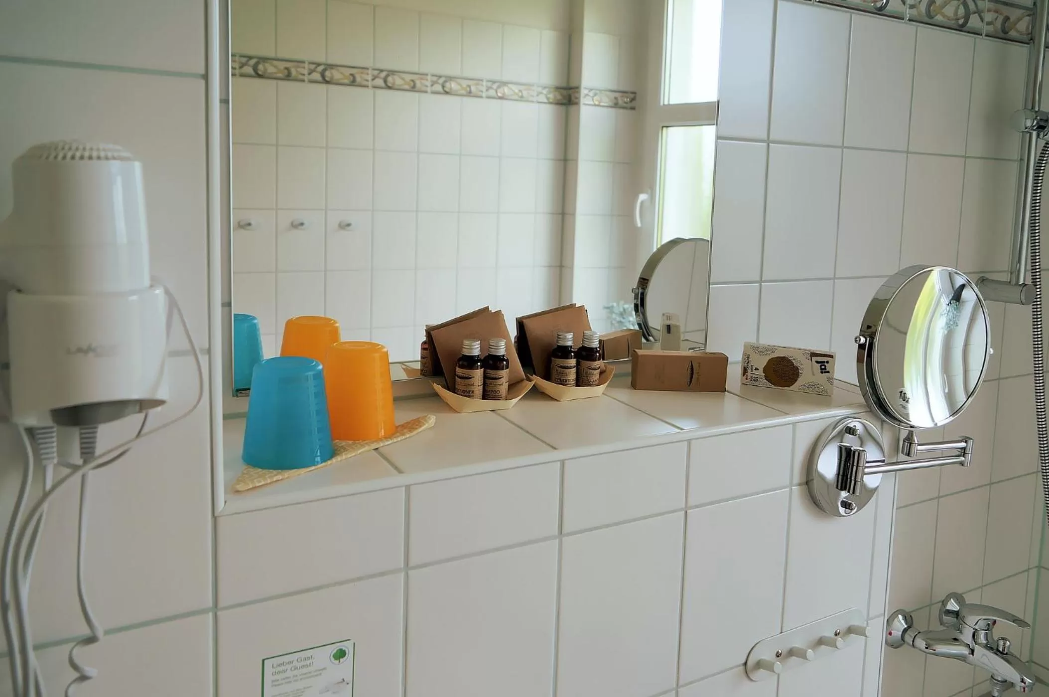 Bathroom in Erzgebirgshotel Misnia Bärenfels