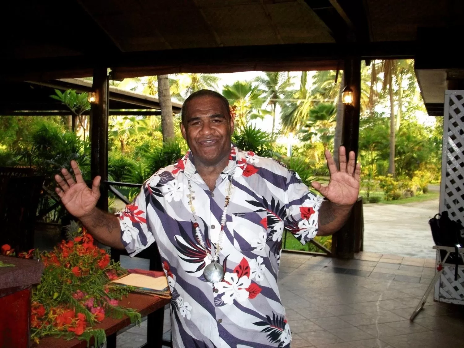 Staff in Club Fiji Resort