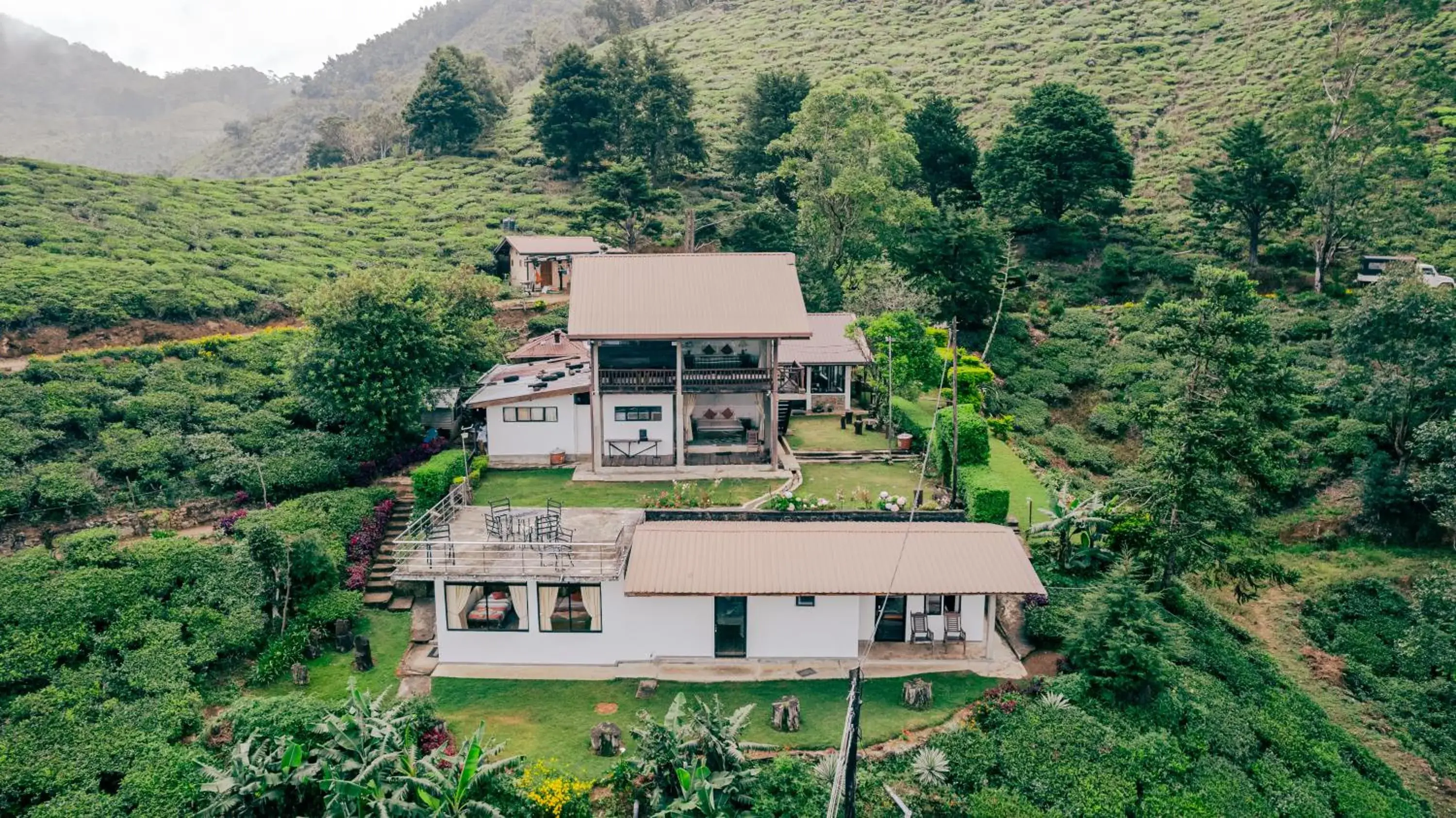 Bird's-eye View in Hill Safari Eco Lodge