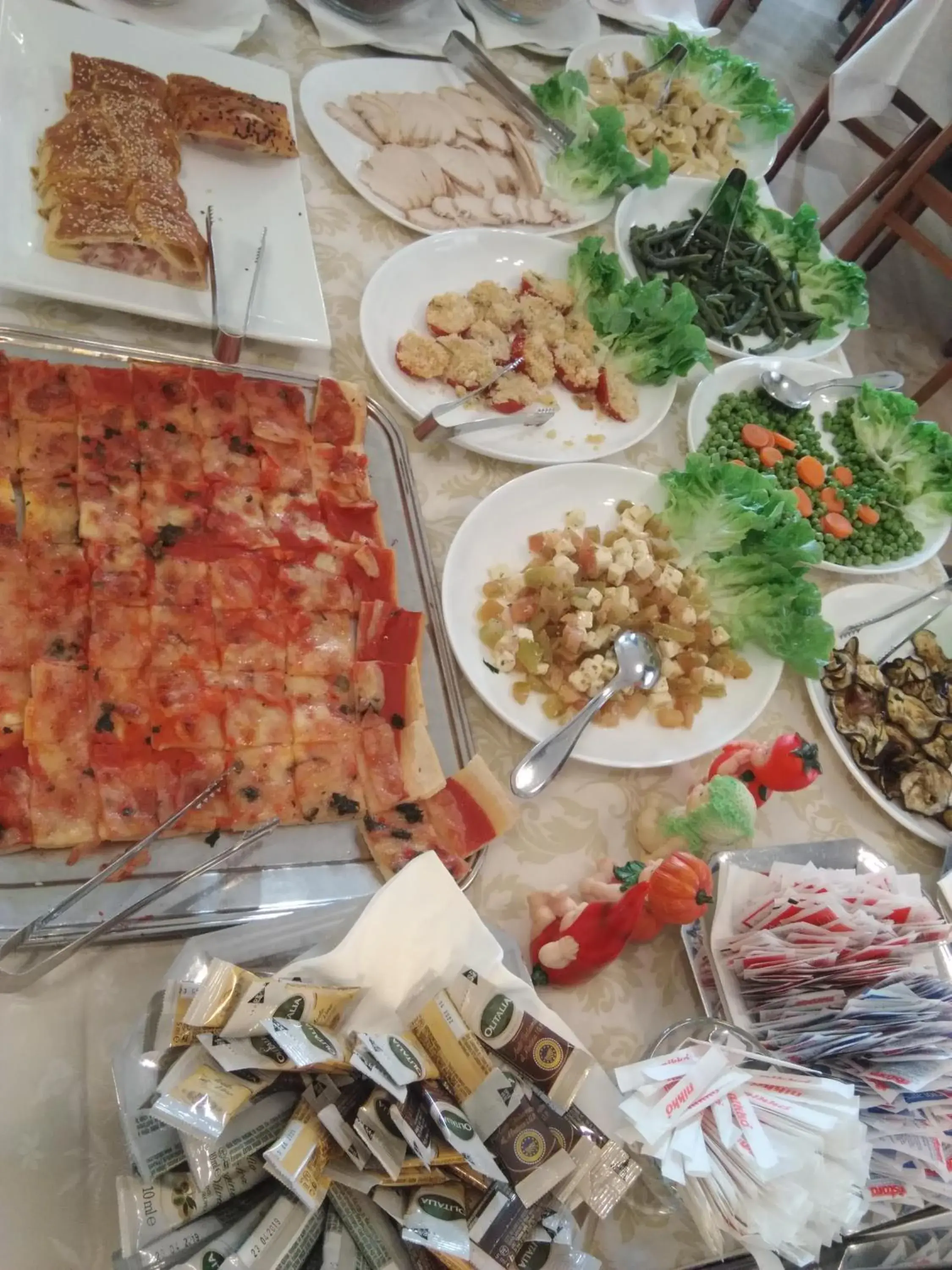 Food close-up in Hotel Milanese