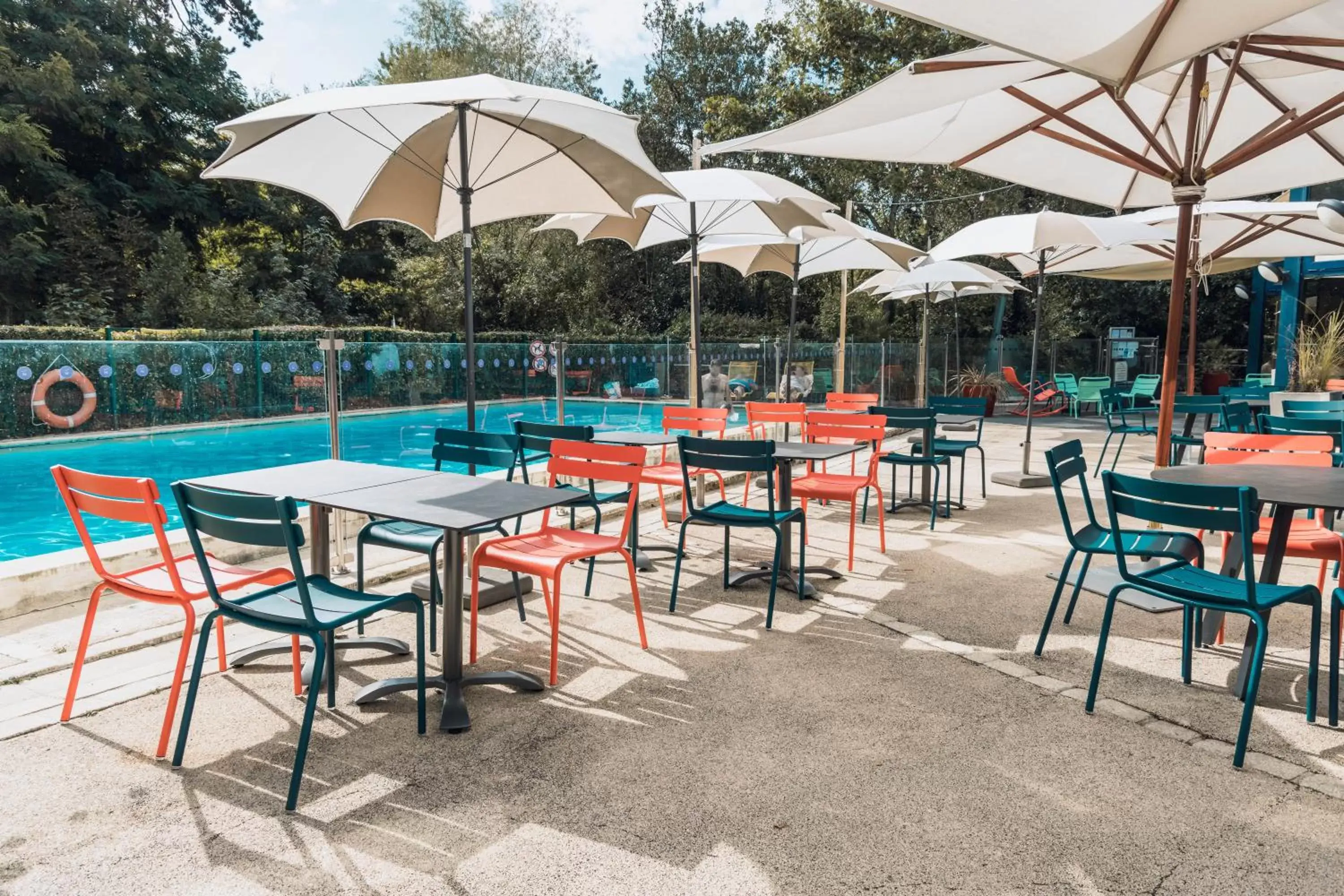 Balcony/Terrace, Swimming Pool in Novotel La Rochelle Centre