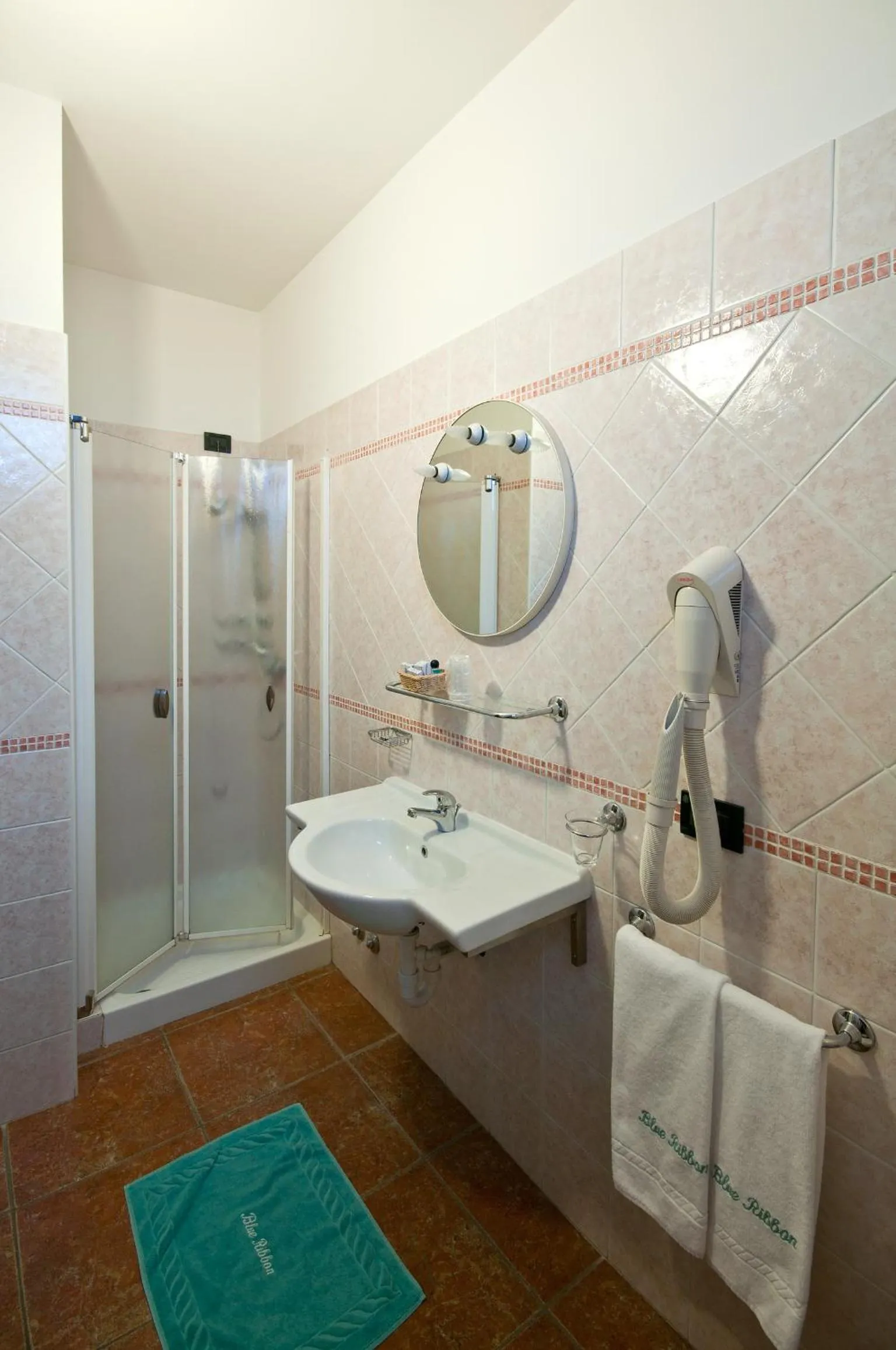 Shower in Hotel Blue Ribbon