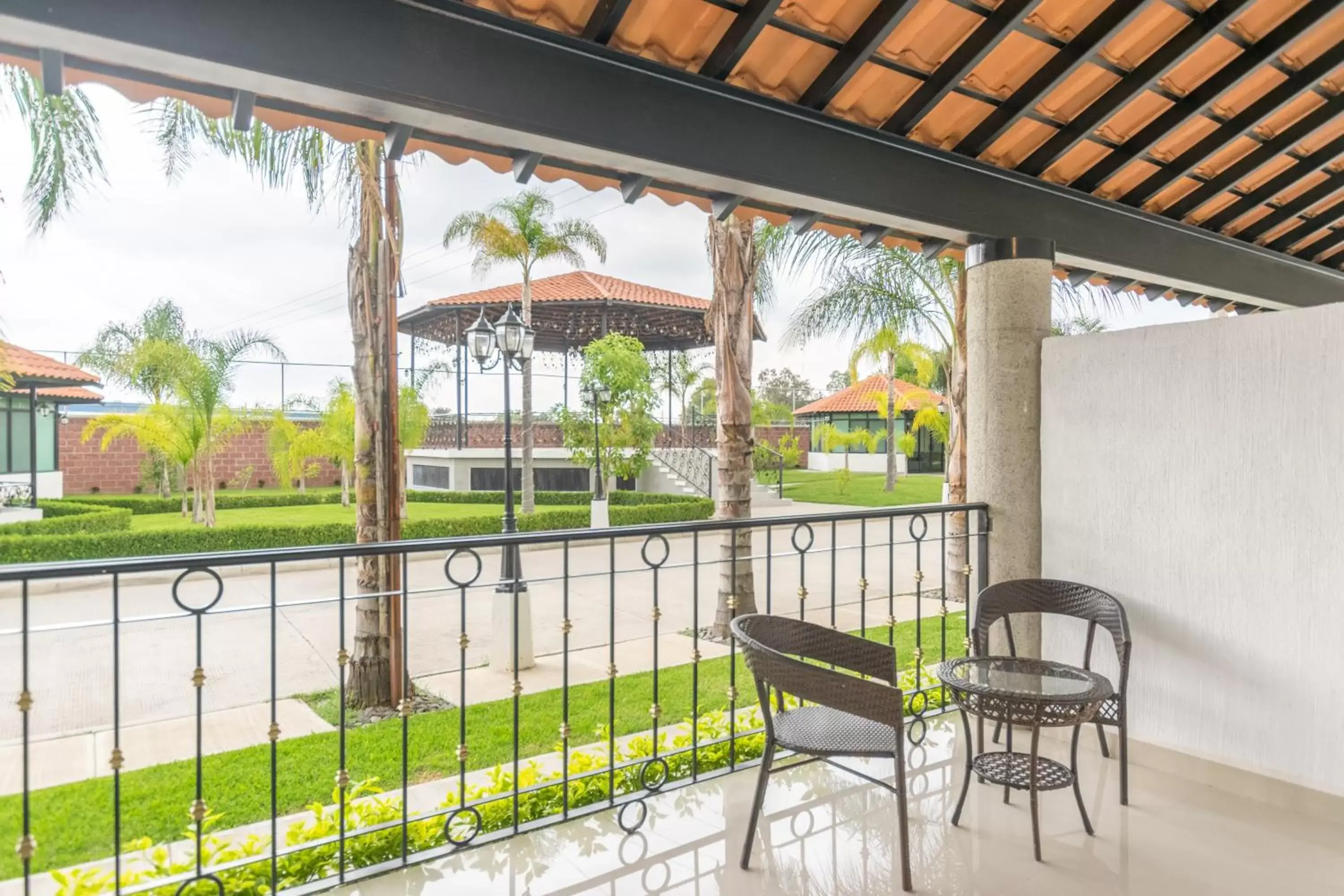 Balcony/Terrace in Hotel Ecce Inn & Spa