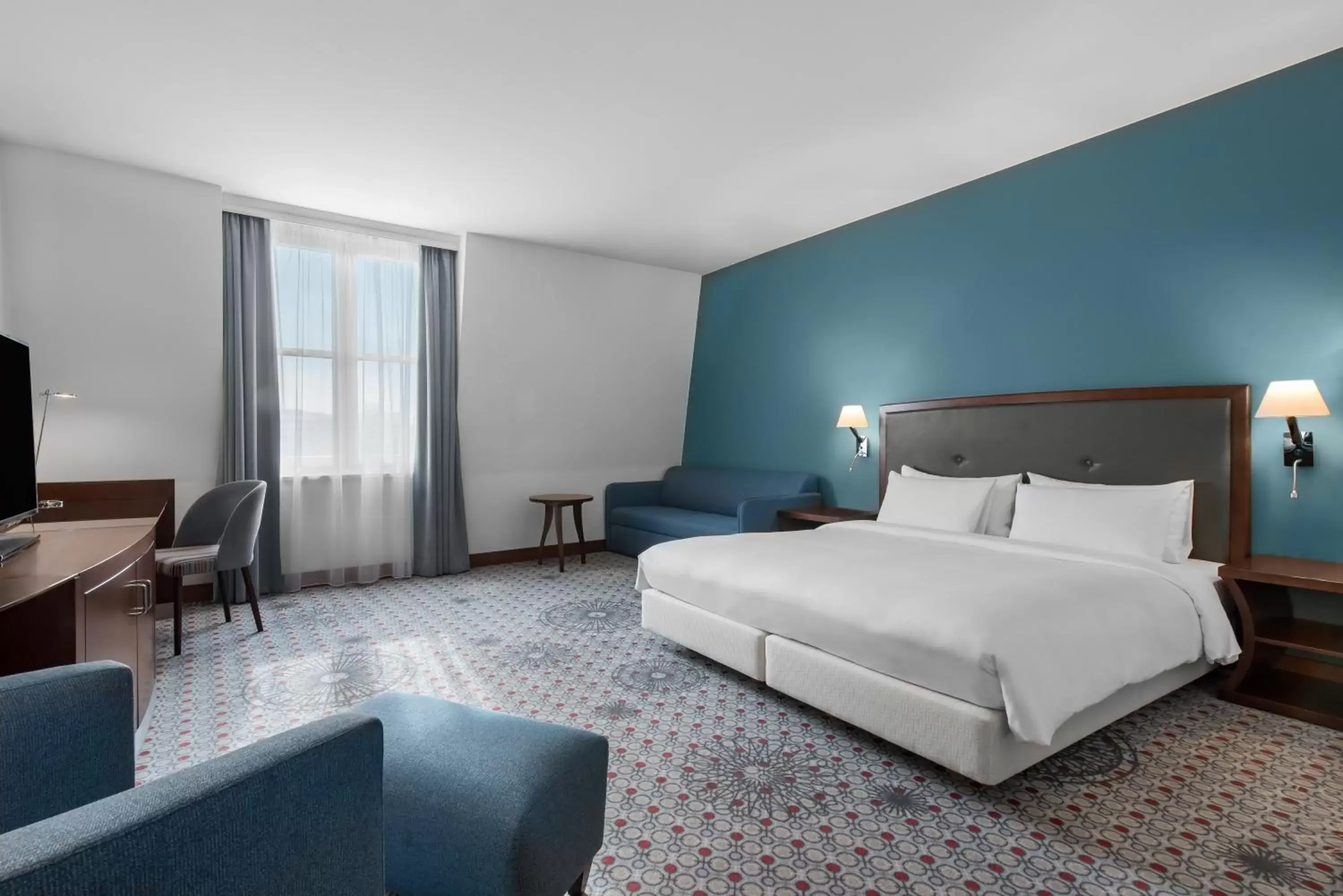 Bed in Radisson Blu Hotel Wroclaw Bed in Radisson Blu Hotel Wroclaw