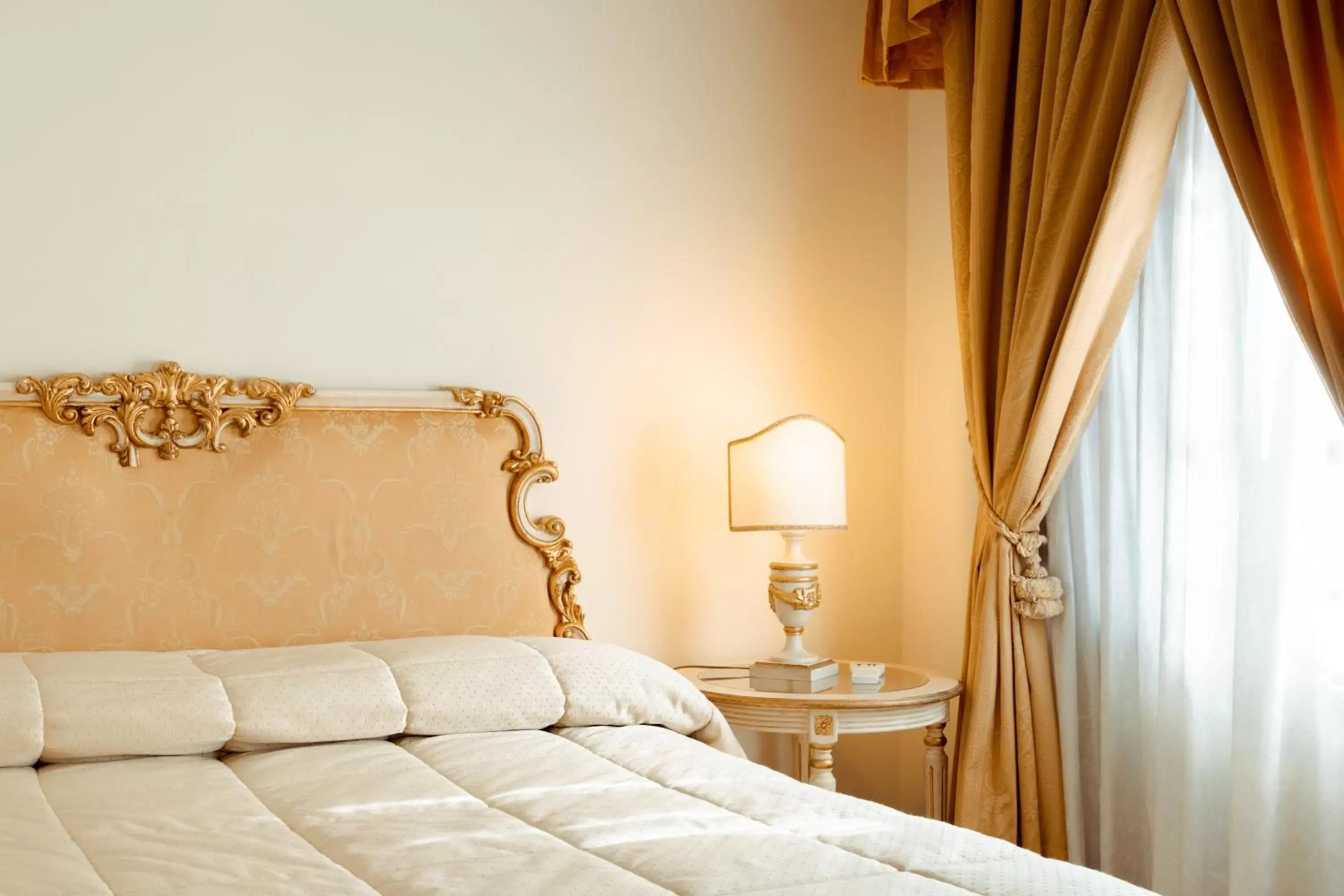 Bed in Hotel Palazzo Alexander