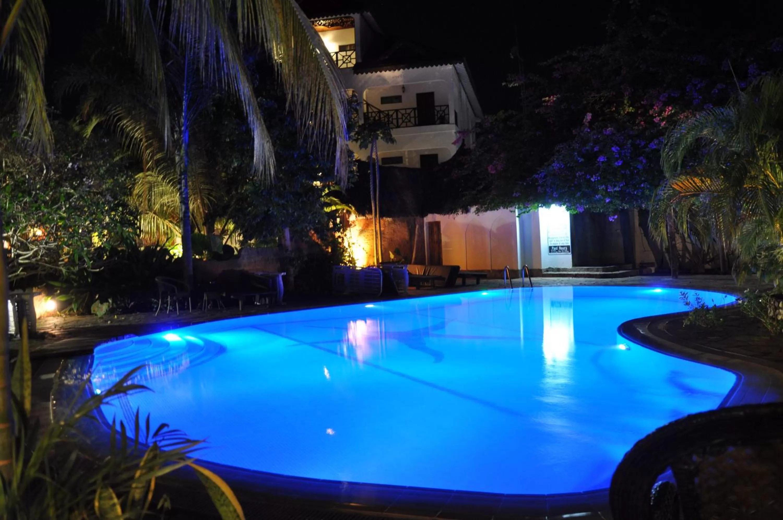 Swimming pool in Langi Langi Beach Bungalows